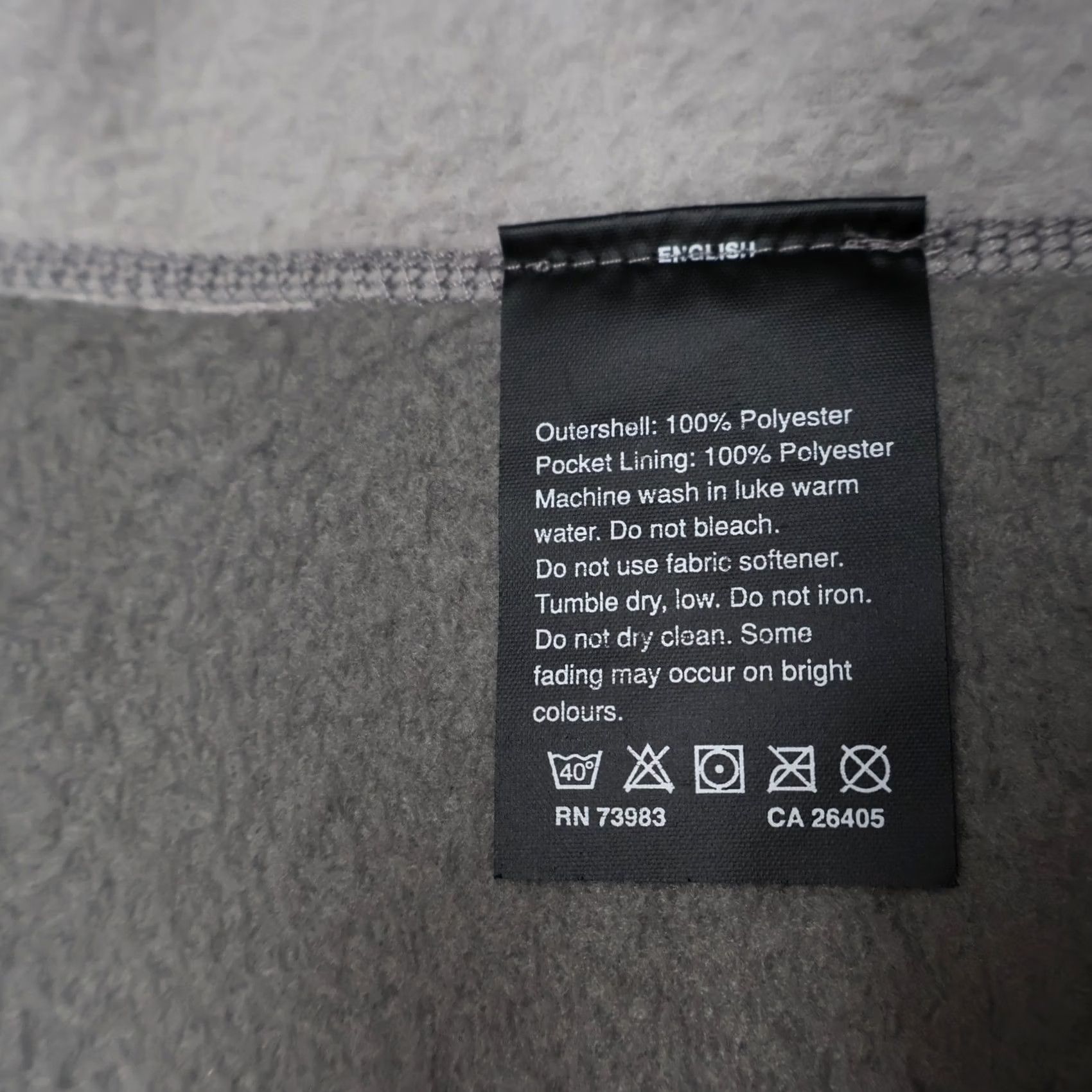 Helly Hansen Helly Hansen Vest Mens XL Grey Sherpa Fleece Full Zip Layering Outdoor Hiking Size US XL / EU 56 / 4 - 7 Thumbnail