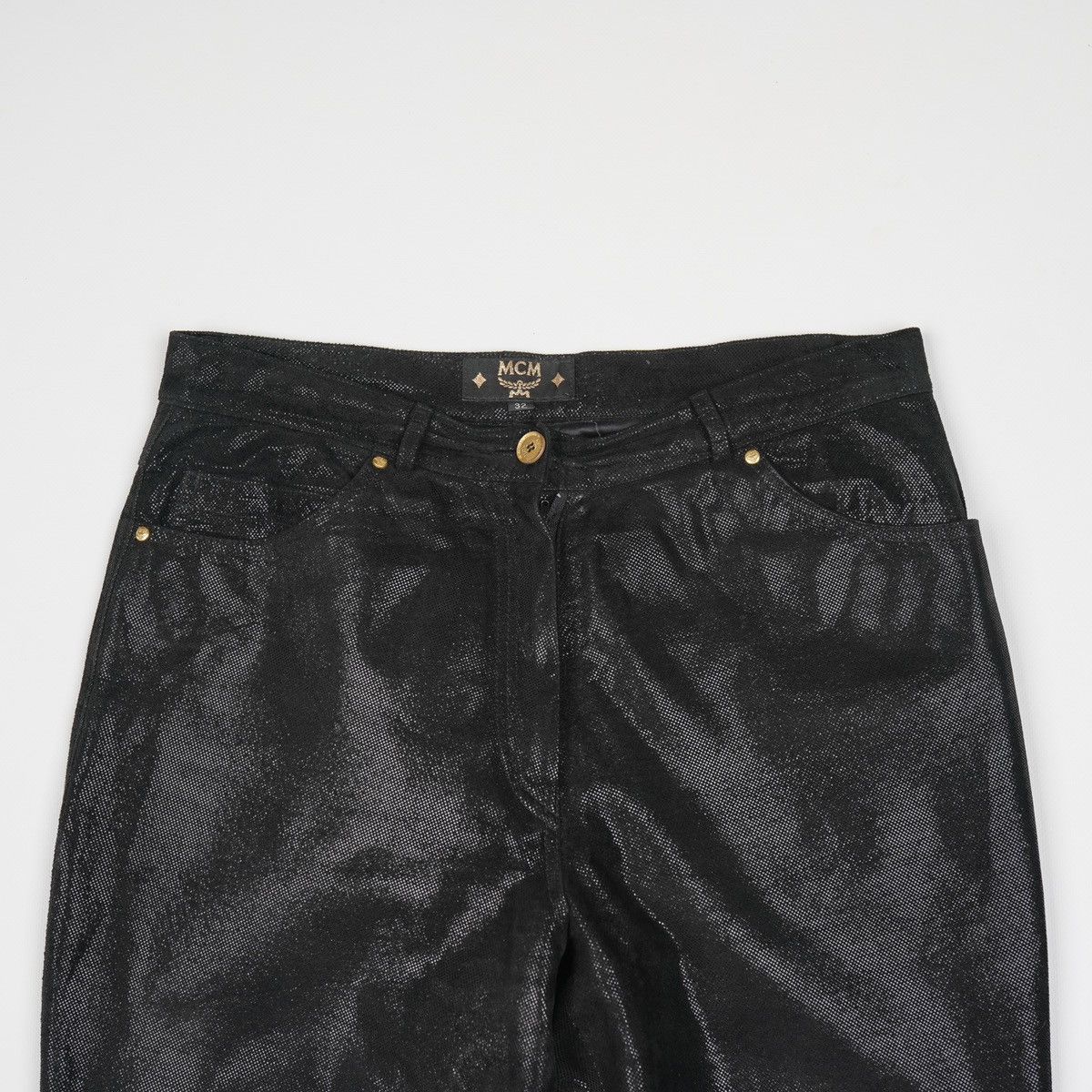 MCM MCM Leather Pants Trousers 32 size Size US 32 / EU 48 - 2 Thumbnail