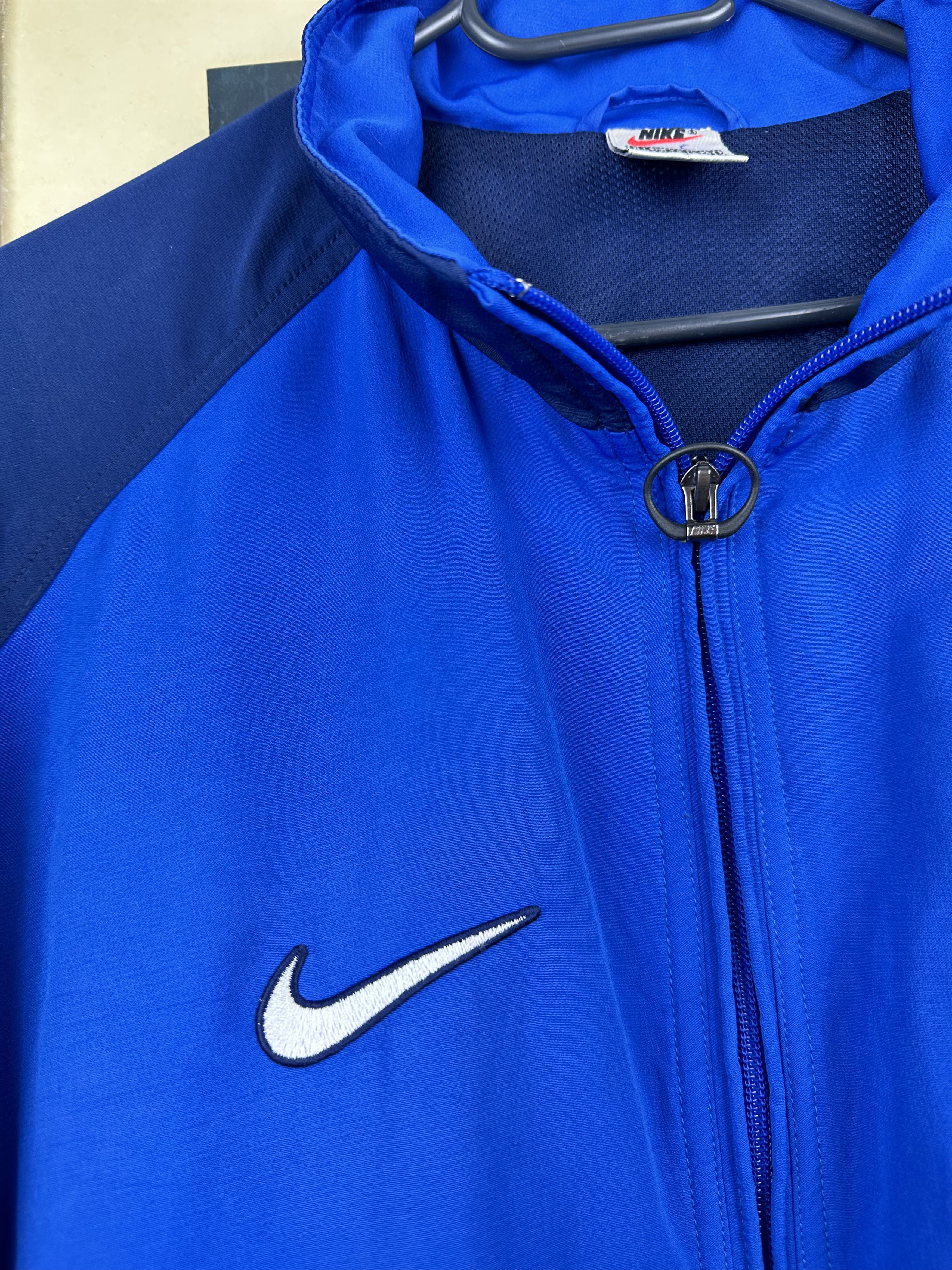 Nike × Vintage Vintage Nike Glasgow Rangers 90's Jacket Football Soccer Size US M / EU 48-50 / 2 - 4 Thumbnail