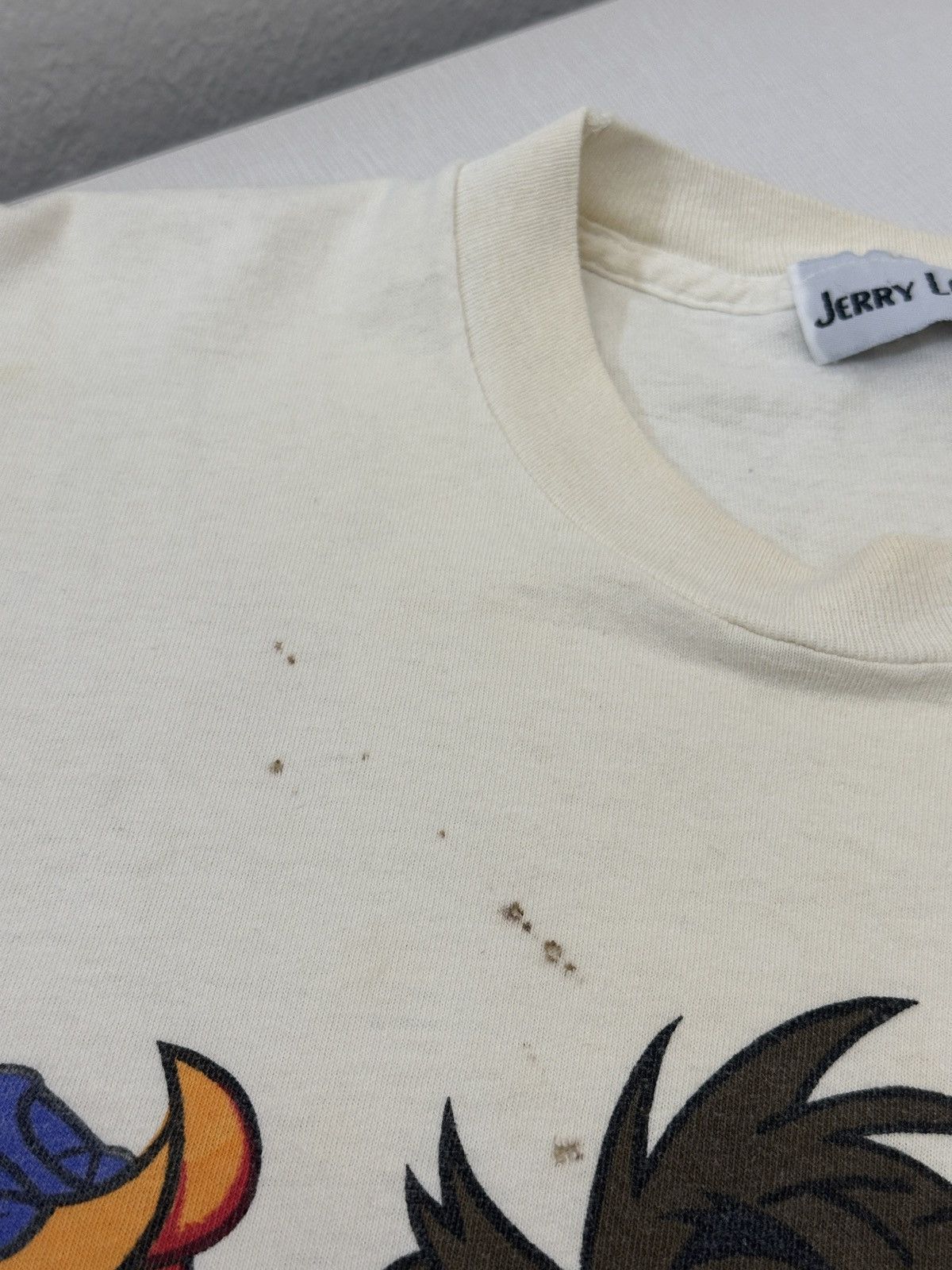 Warner Bros Vintage Looney Tunes Earner Bros TShirt Single Stitch Taz Size US XL / EU 56 / 4 - 4 Thumbnail