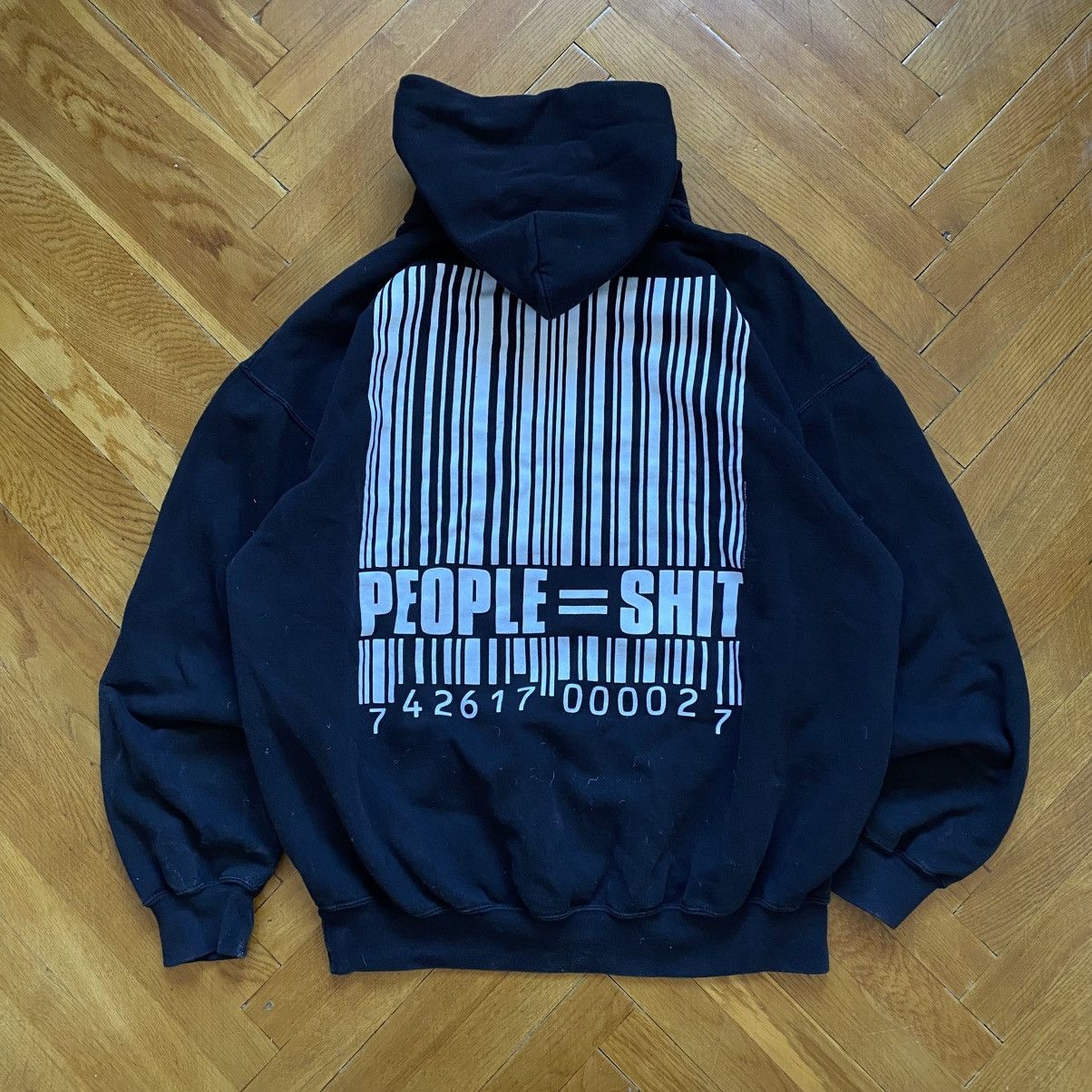Band Tees SLIPKNOT Y2K PEOPLE = SHIT BAGGY DOUBLE SIDE PRINT HOODIE Size US XXL / EU 58 / 5 - 2 Thumbnail