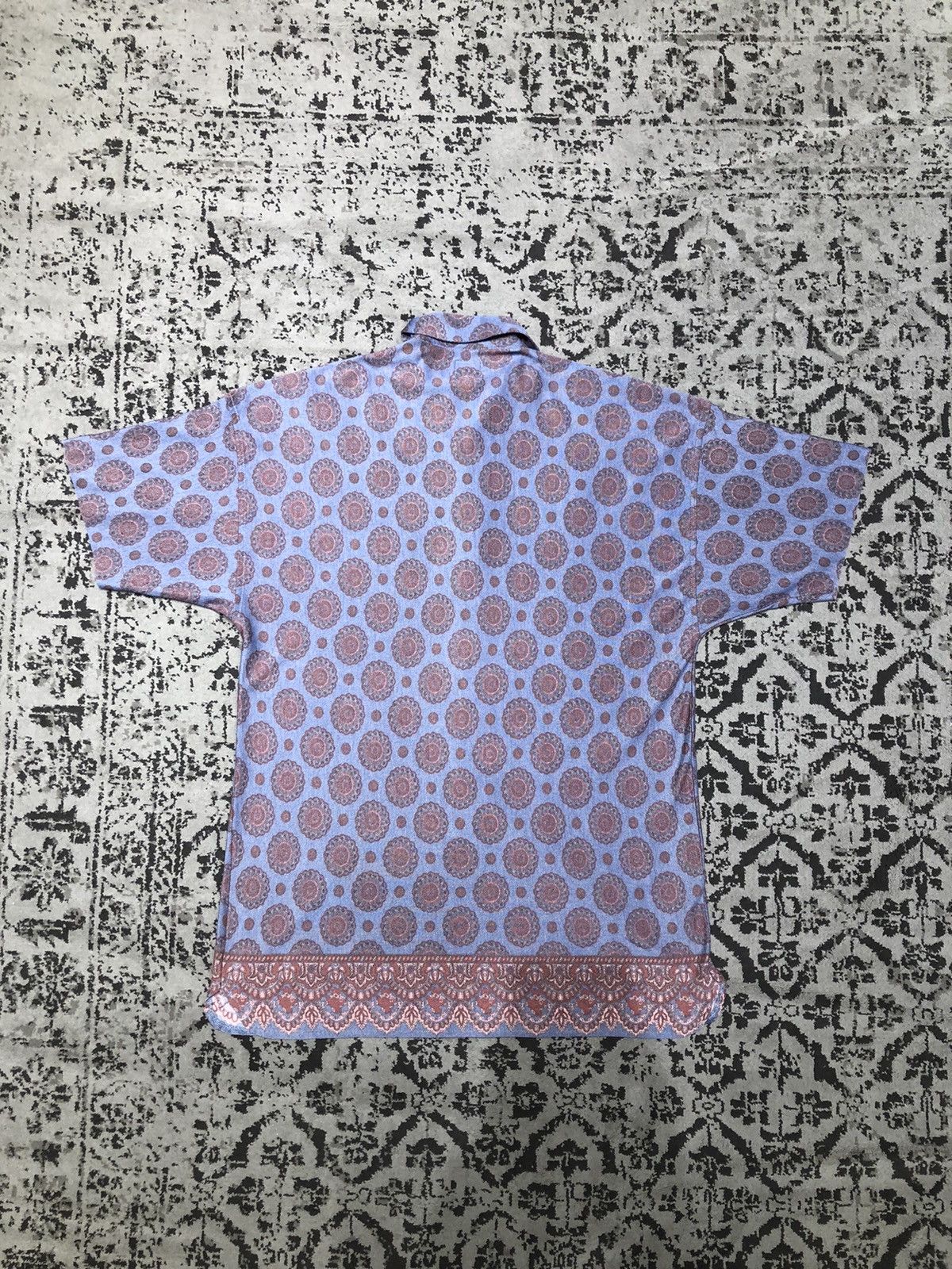 C.P. Company SS 1996 CP Company Paisley Polo Shirt Size US M / EU 48-50 / 2 - 2 Thumbnail