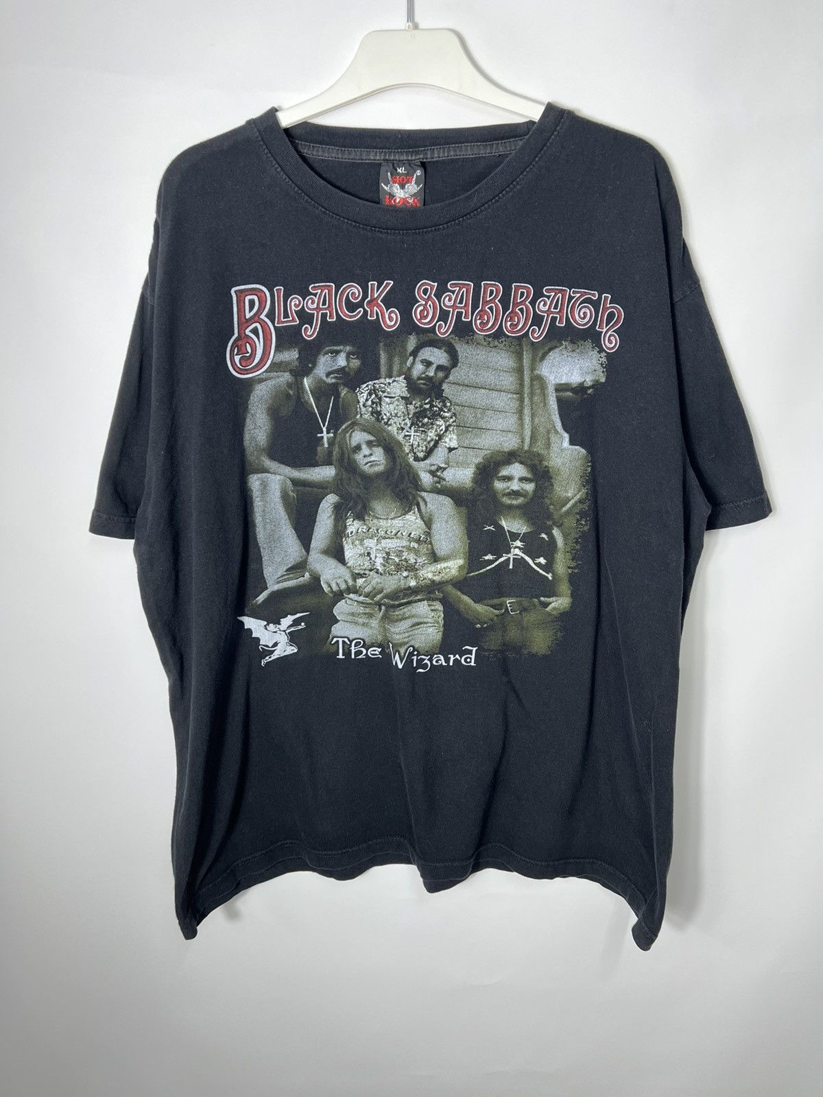 Band Tees Vintage Band Rock Tour Metal Black Sabbath The Wizard Tee Size US XL / EU 56 / 4 - 1 Thumbnail