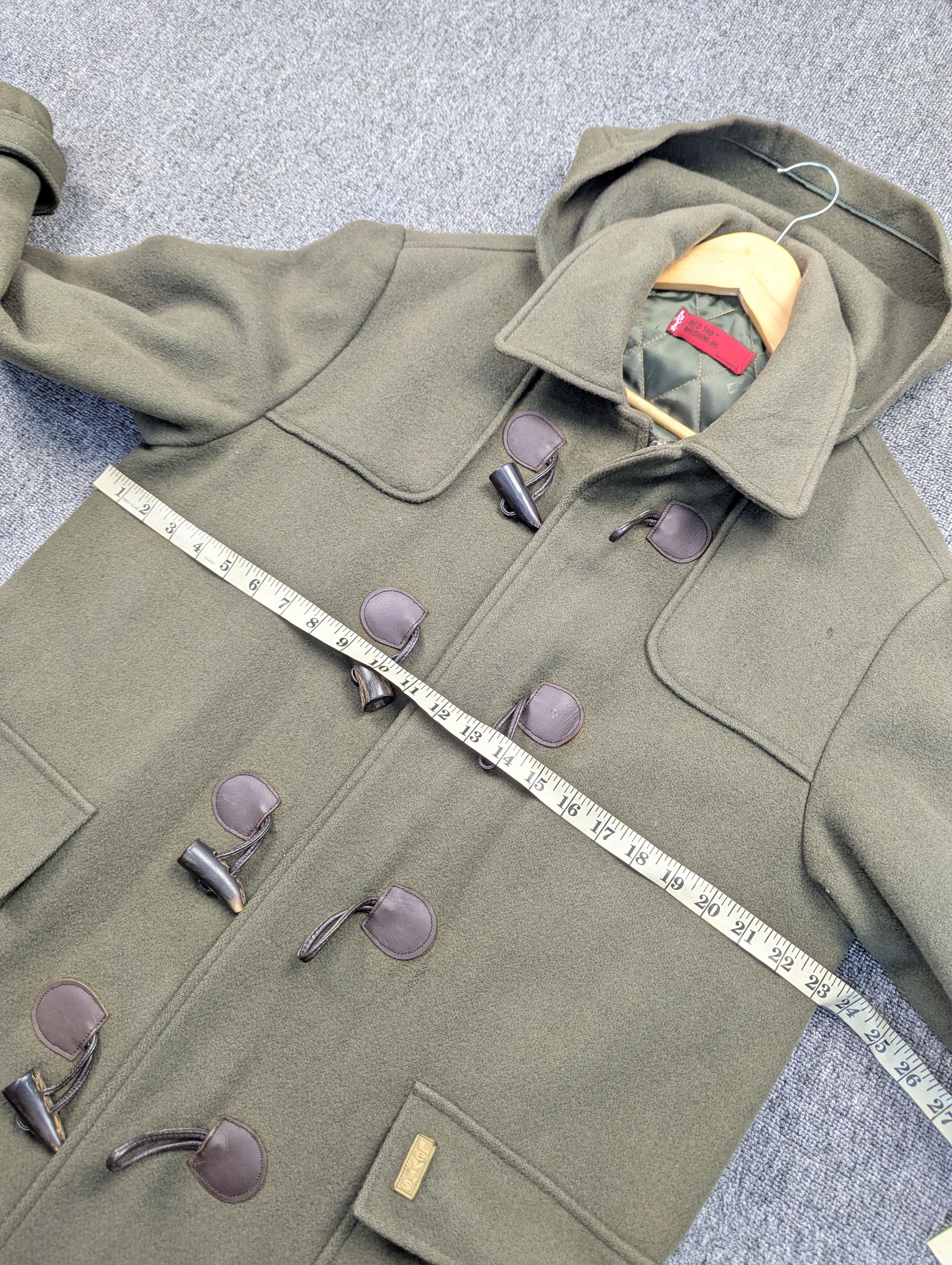 Levi's Vintage Levi's Wool Duffle Coat Hooded Jacket Size US M / EU 48-50 / 2 - 18 Thumbnail