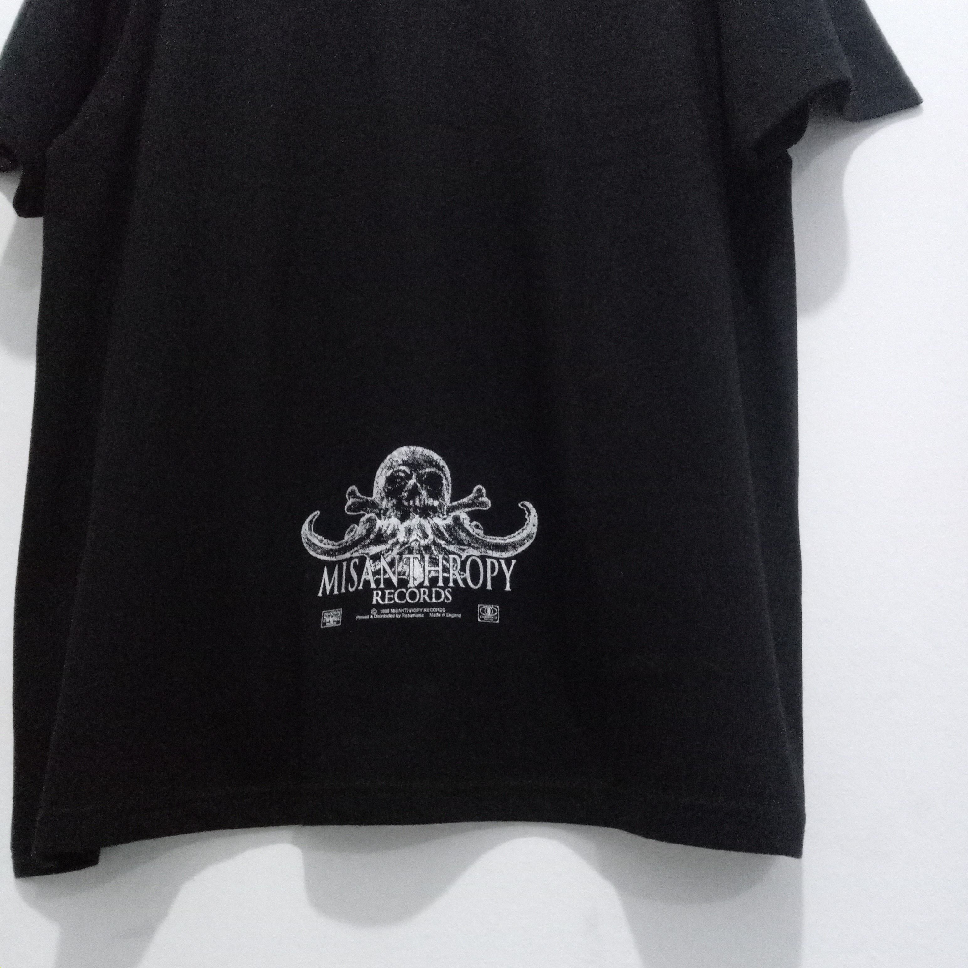 Band Tees BURZUM logo Misanthropy Records Size US L / EU 52-54 / 3 - 4 Thumbnail