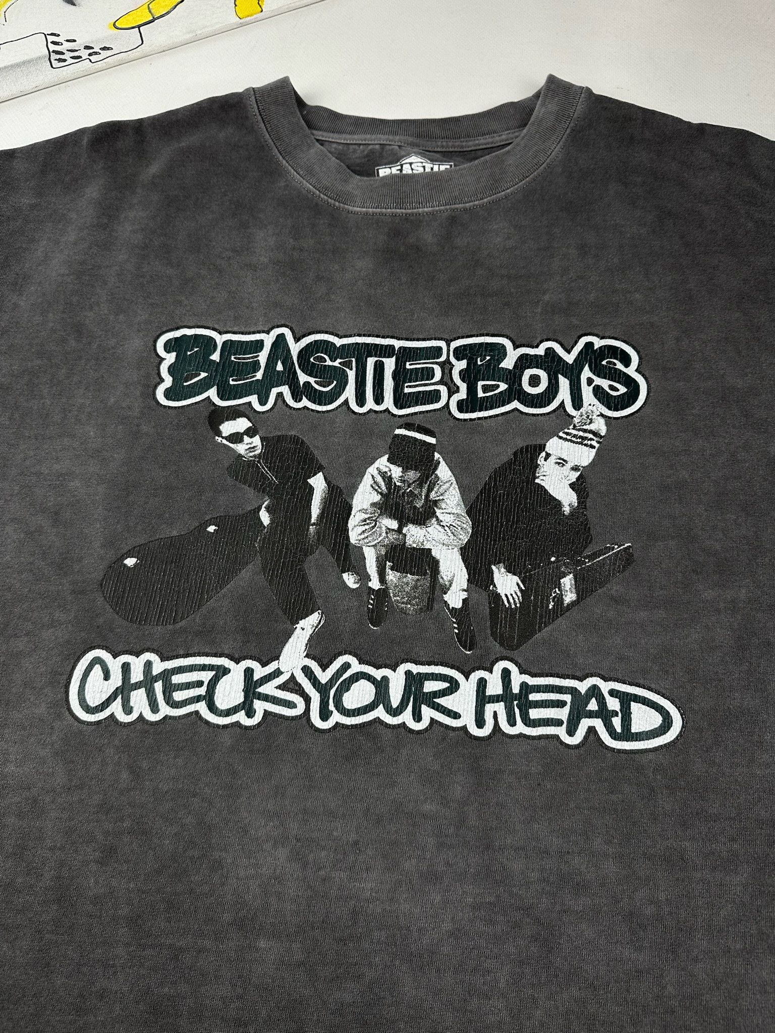 Band Tees Vintage Beastie Boys Check Your Head Hip-hop Group T-Shirt Size US M / EU 48-50 / 2 - 2 Thumbnail