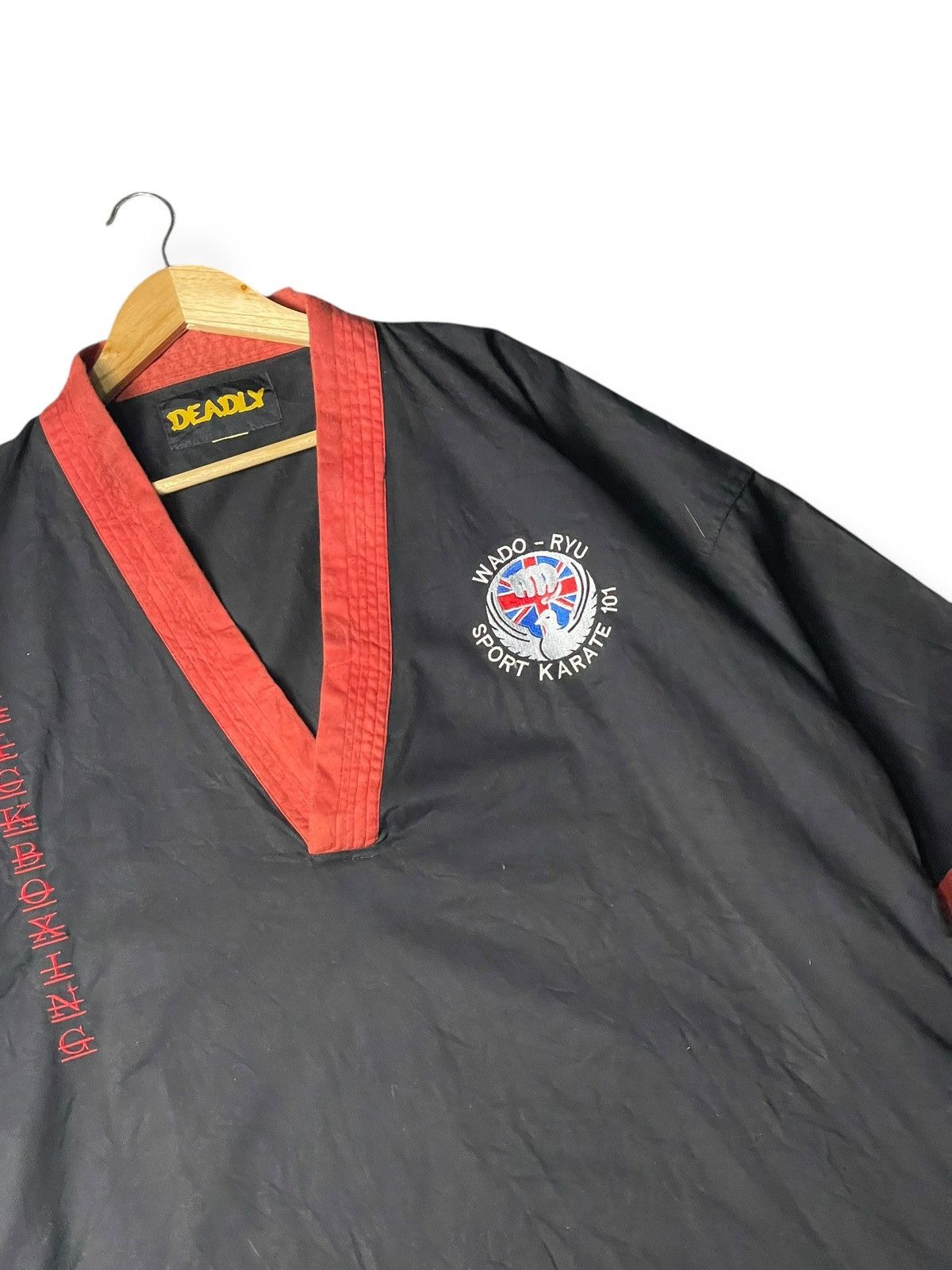 Japanese Brand × Vintage DEADLY Japanese Brand Karate Light Shirt (102) Size US XL / EU 56 / 4 - 2 Thumbnail