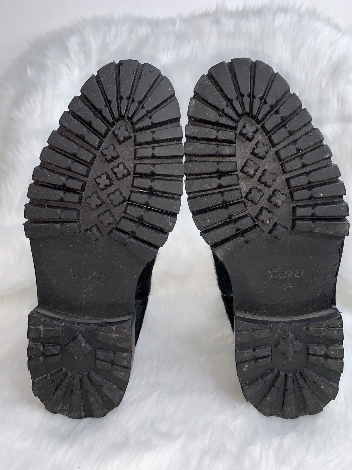 Yang Li Yang Li Pony Hair Boots Size US 6 / IT 36 - 8 Thumbnail