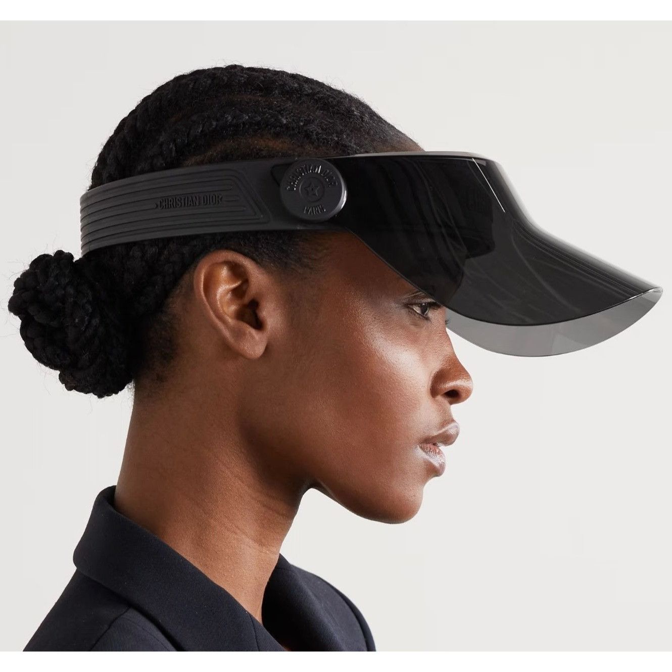 Dior NEW DIOR VISOR SUNGLASSES DIORPACIFIC V1U 11A BLACK WOMEN Size ONE SIZE - 1 Thumbnail