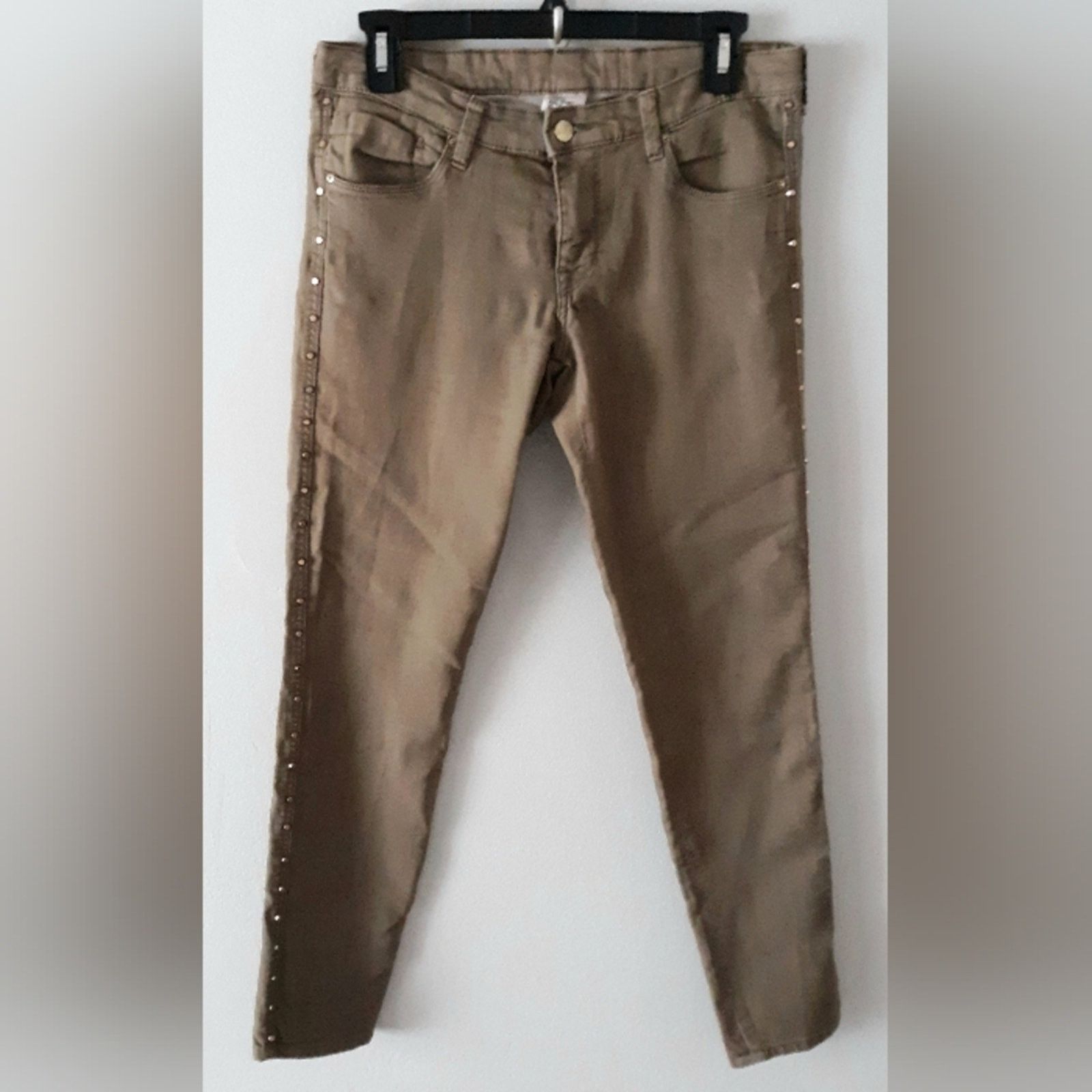 H&M H&M & Denim Studded Low Rise Jeans 30 Size 30" / US 8 / IT 44 - 1 Thumbnail