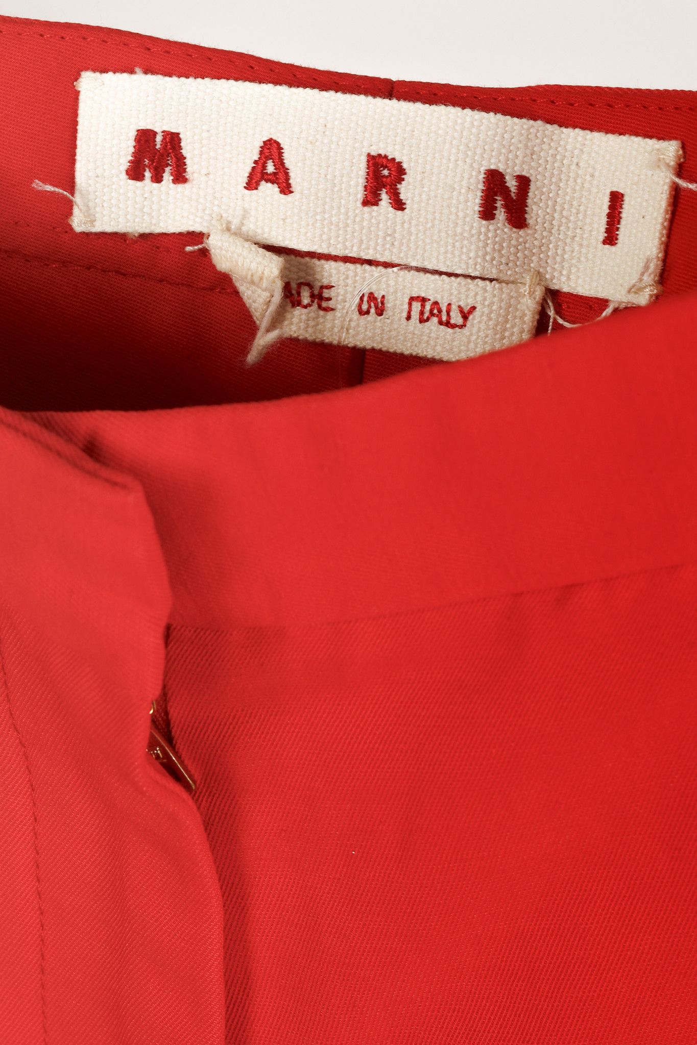 Marni Marni Tomato Red Chino Pan Size 35" - 4 Thumbnail
