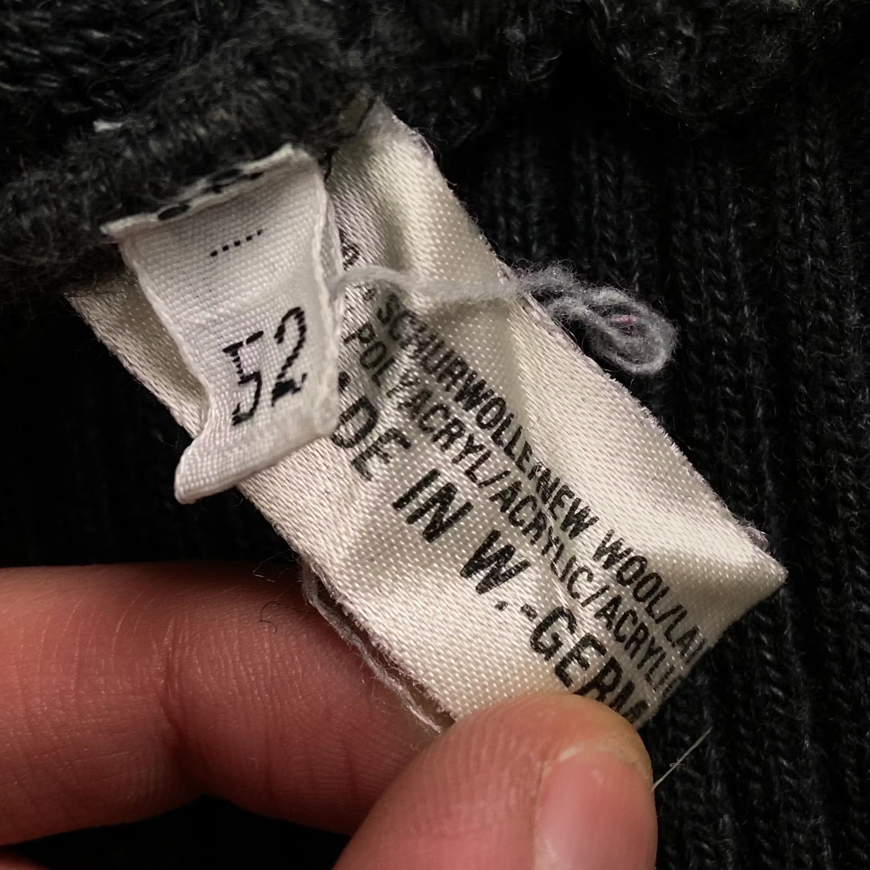 Carlo Colucci × Vintage Mens Sweater Cardigan Carlo Colucci Vintage Size 52 L/XL Size US L / EU 52-54 / 3 - 5 Thumbnail