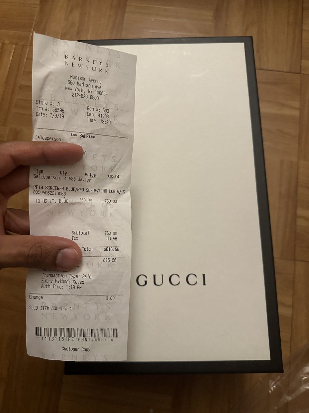 Gucci Gucci Screener Sneaker Size US 10 / EU 43 - 9 Thumbnail