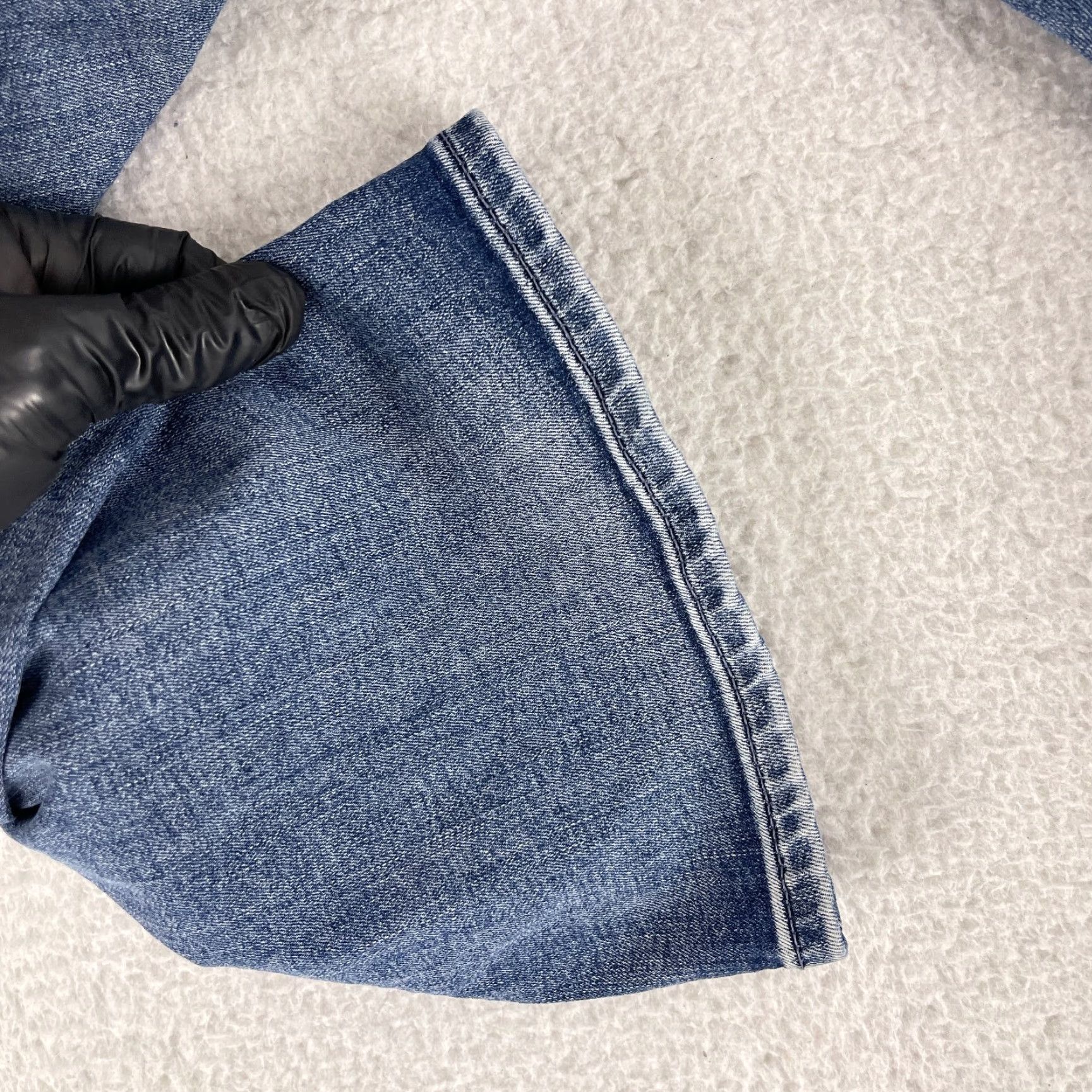 NYDJ NYDJ Slim Bootcut Jeans Womens Size 6 Blue Denim Mid-Rise Casual Regular 5-Pocket Stretch Size 28" / US 6 / IT 42 - 7 Thumbnail