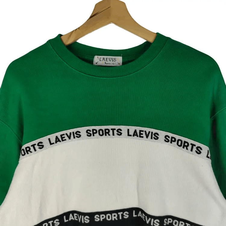 Japanese Brand Laevis Japana Sport Sweatshirts Size US L / EU 52-54 / 3 - 3 Thumbnail