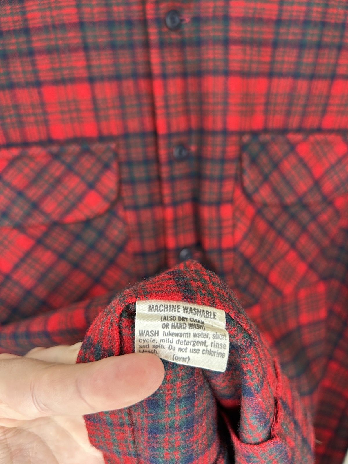 Pendleton Vintage 60s Pendleton Loop Collar Wool Board Shirt Size US L / EU 52-54 / 3 - 12 Thumbnail