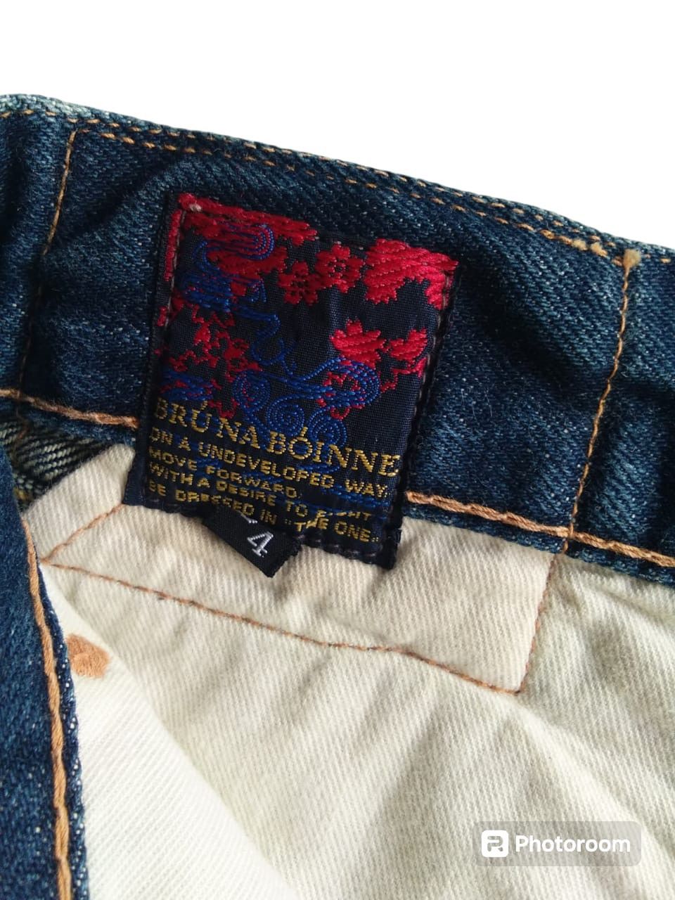 Kapital BRÚNA BÓINNE TABISUGATA NANANISHA SELVEDGE DENIM Size US 32 / EU 48 - 9 Thumbnail