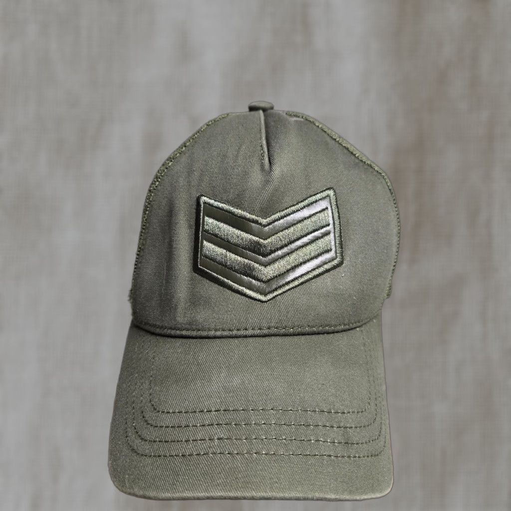 Vintage Vintage AG Army Hat Cap Strap Back Combat Military Adult Adjustable Size ONE SIZE - 1 Thumbnail