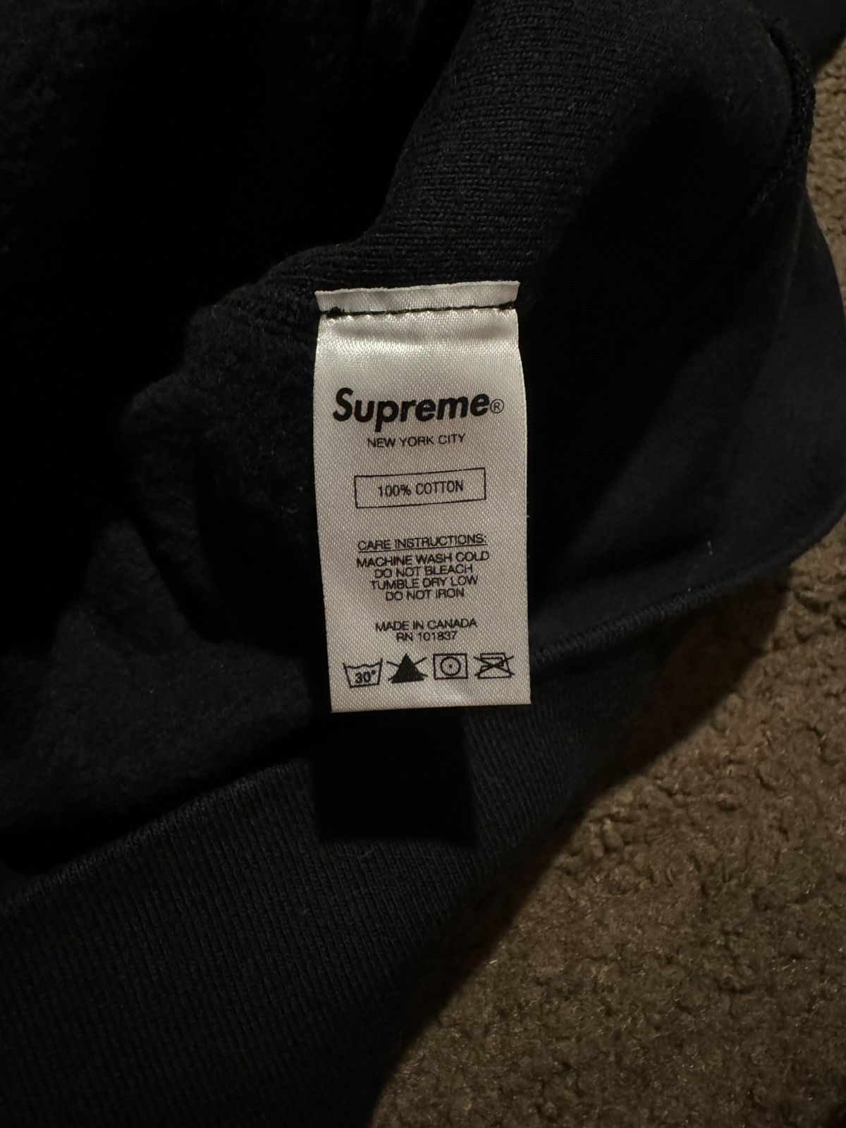 Supreme Supreme Gradient Sleeve Sweatshirt Size US XL / EU 56 / 4 - 5 Thumbnail