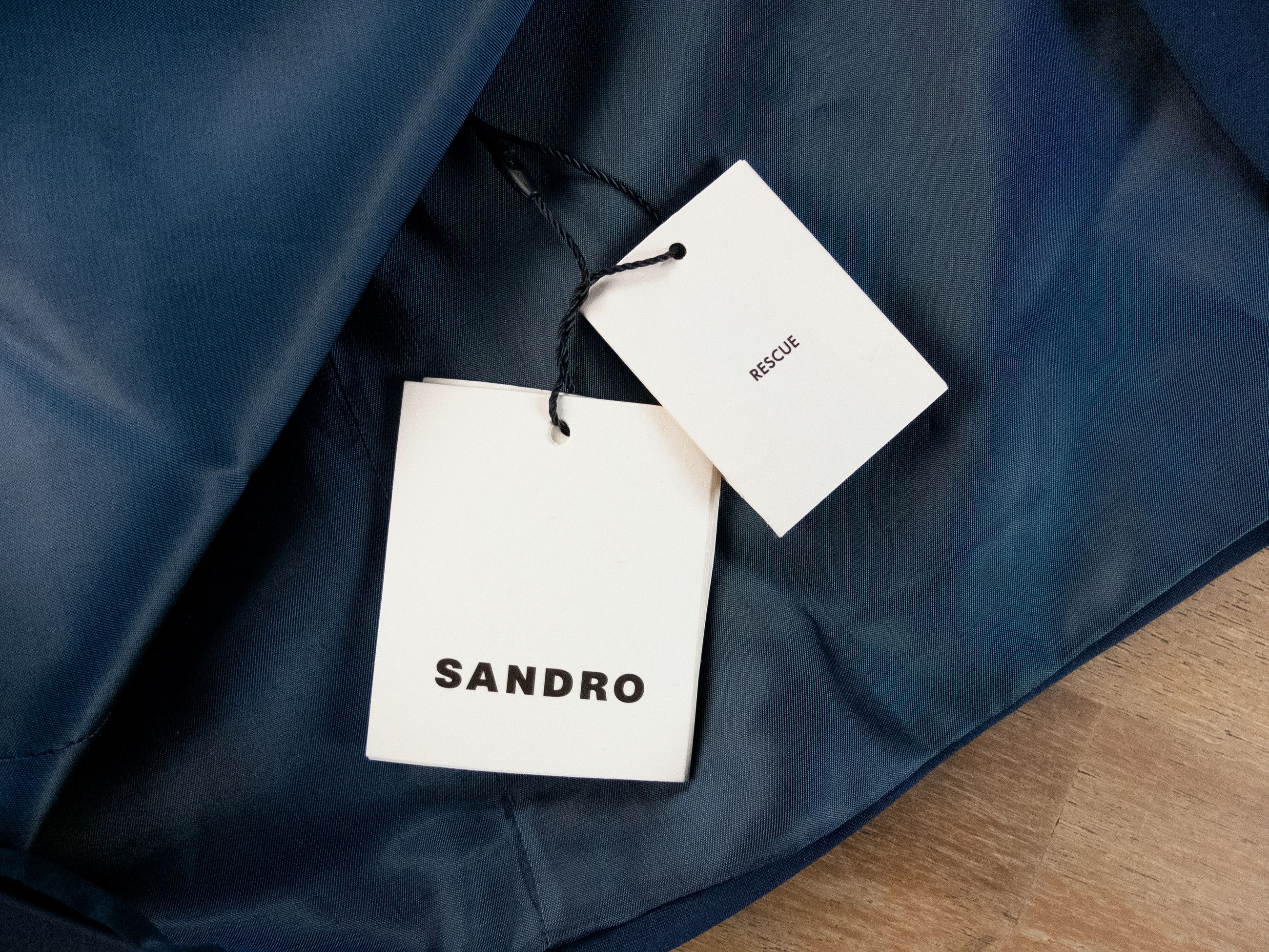Sandro SANDRO Paris blue wool classic fit suit jacket 50 Large Size 40R - 5 Thumbnail