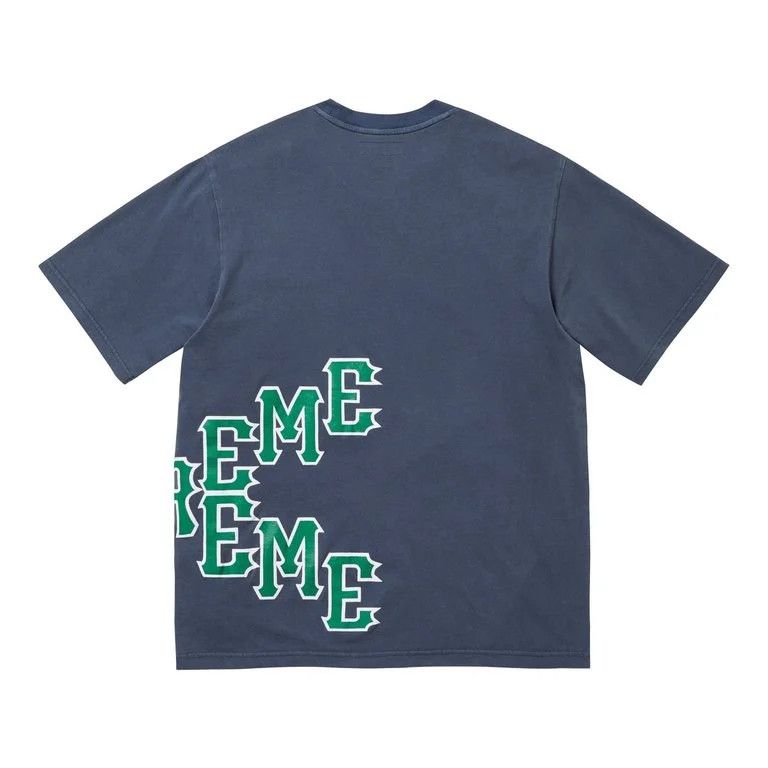 Supreme Cracked Spellout S/S Top Size US XL / EU 56 / 4 - 2 Thumbnail