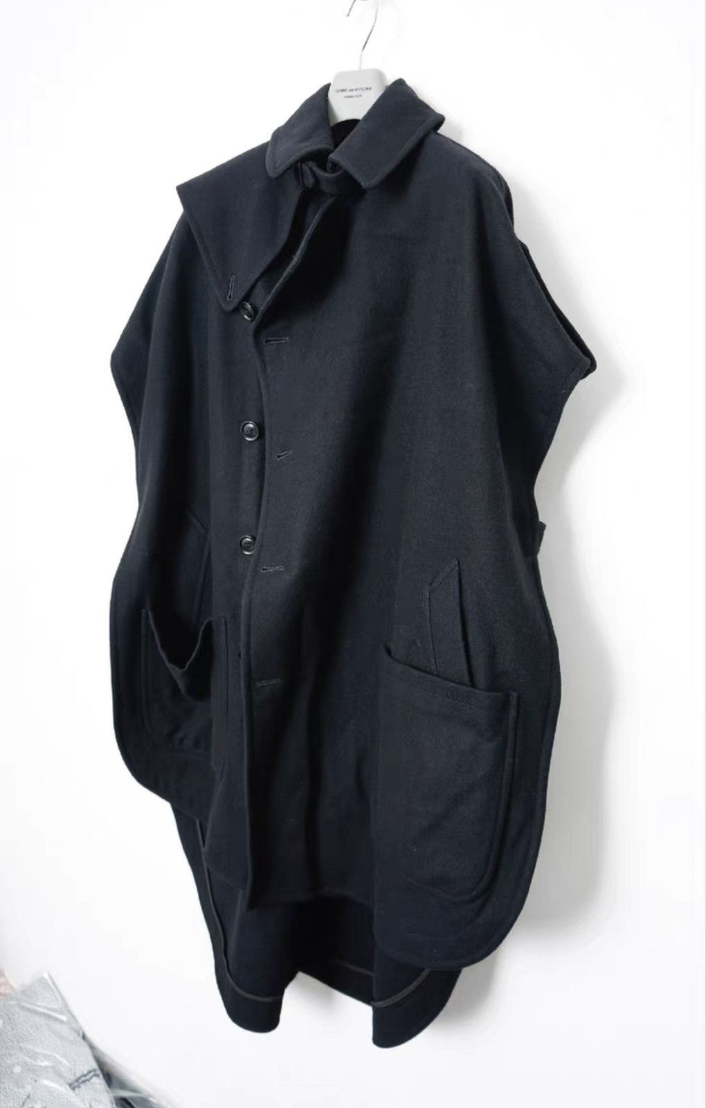 Yohji Yamamoto Yohji Yamamoto Y's Fall/Winter Wool Cape Coat Size US M / EU 48-50 / 2 - 5 Thumbnail