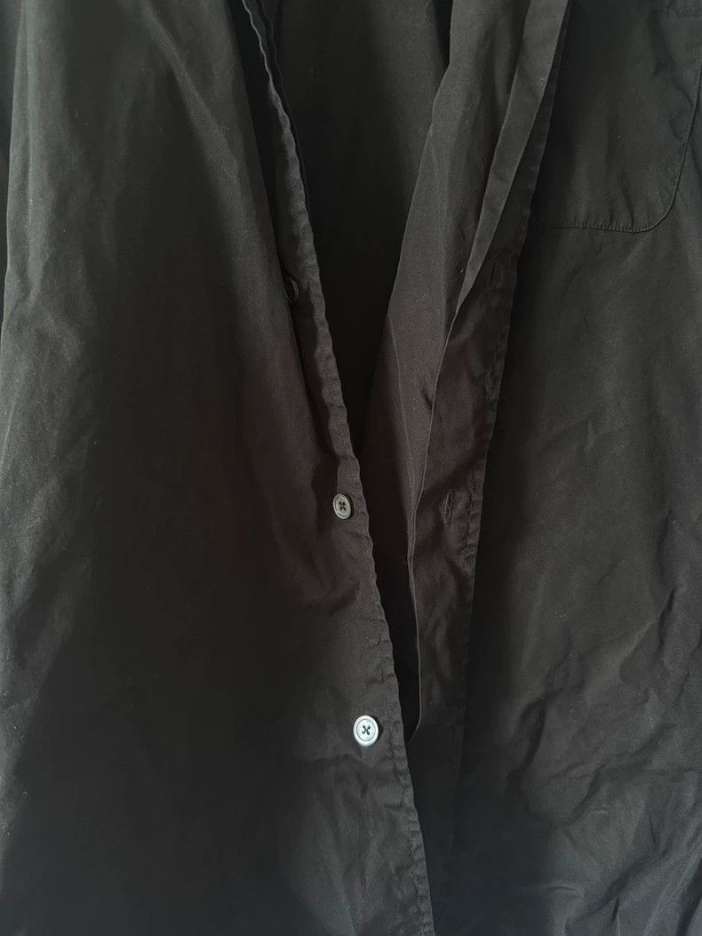 Our Legacy Our Legacy size48 Pure black long-sleeved shirt Size US M / EU 48-50 / 2 - 4 Thumbnail