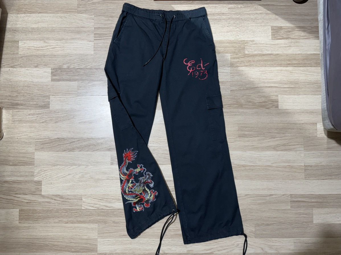 Ed Hardy Urban Outfitters dragon pants S