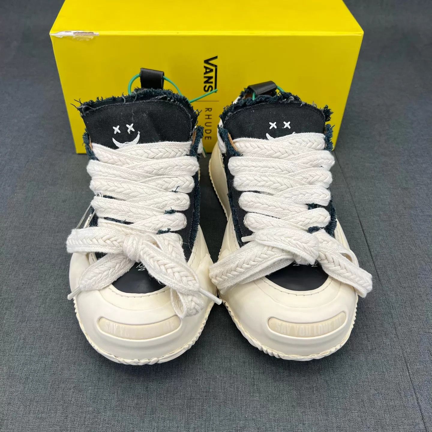 Other Vanness Wu Black & White Pangding Sneakers Size US 7.5 / IT 37.5 - 4 Thumbnail