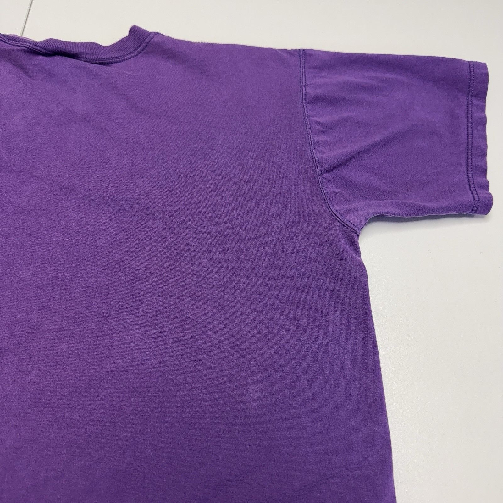 Russell Athletic Vintage 90s Russell Athletic Pocket Tee Mens Large Purple US Size US L / EU 52-54 / 3 - 8 Thumbnail