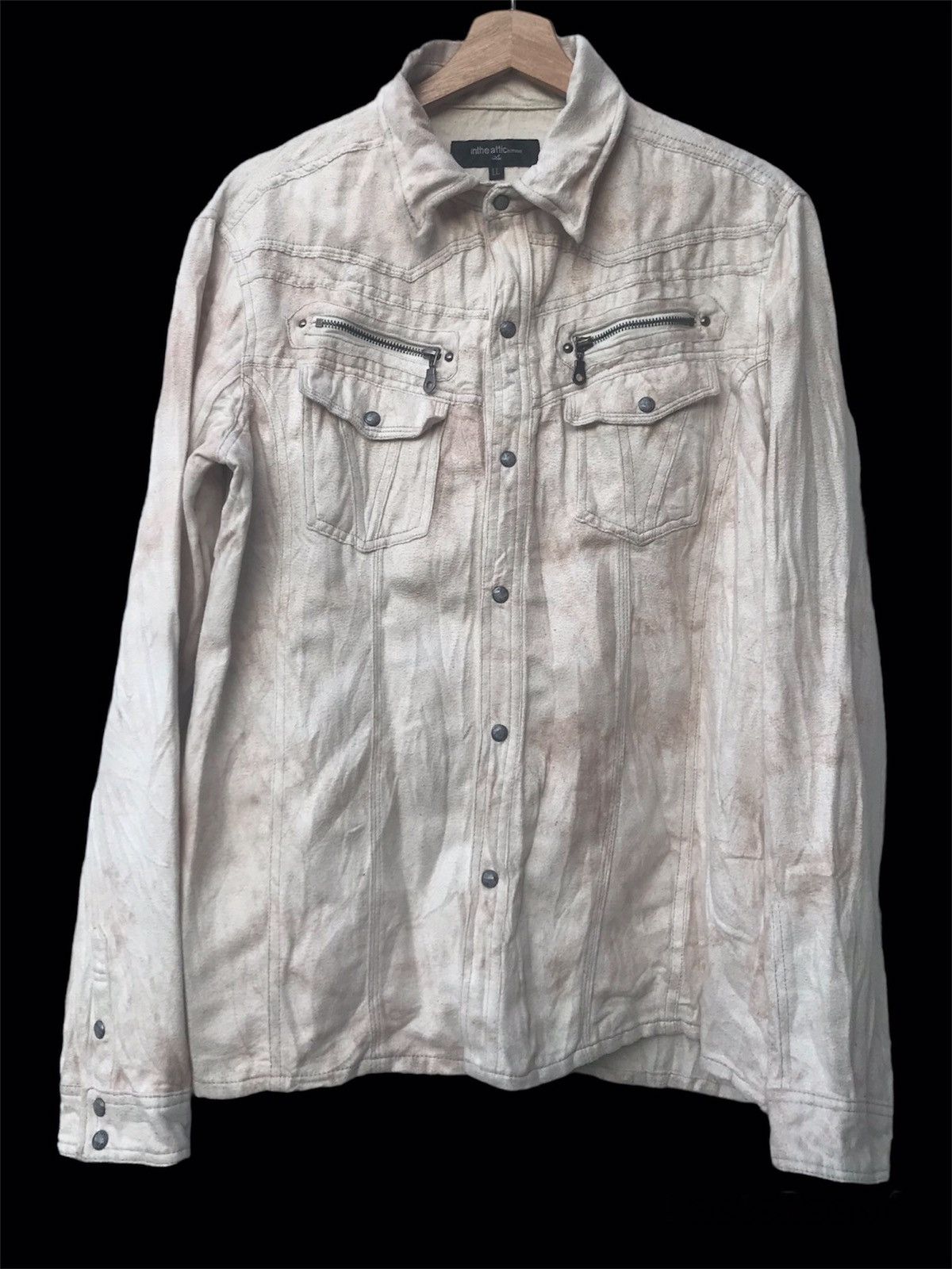 In The Attic In the Attic Homme Marble Dirt Style Shirt Size US XL / EU 56 / 4 - 1 Thumbnail