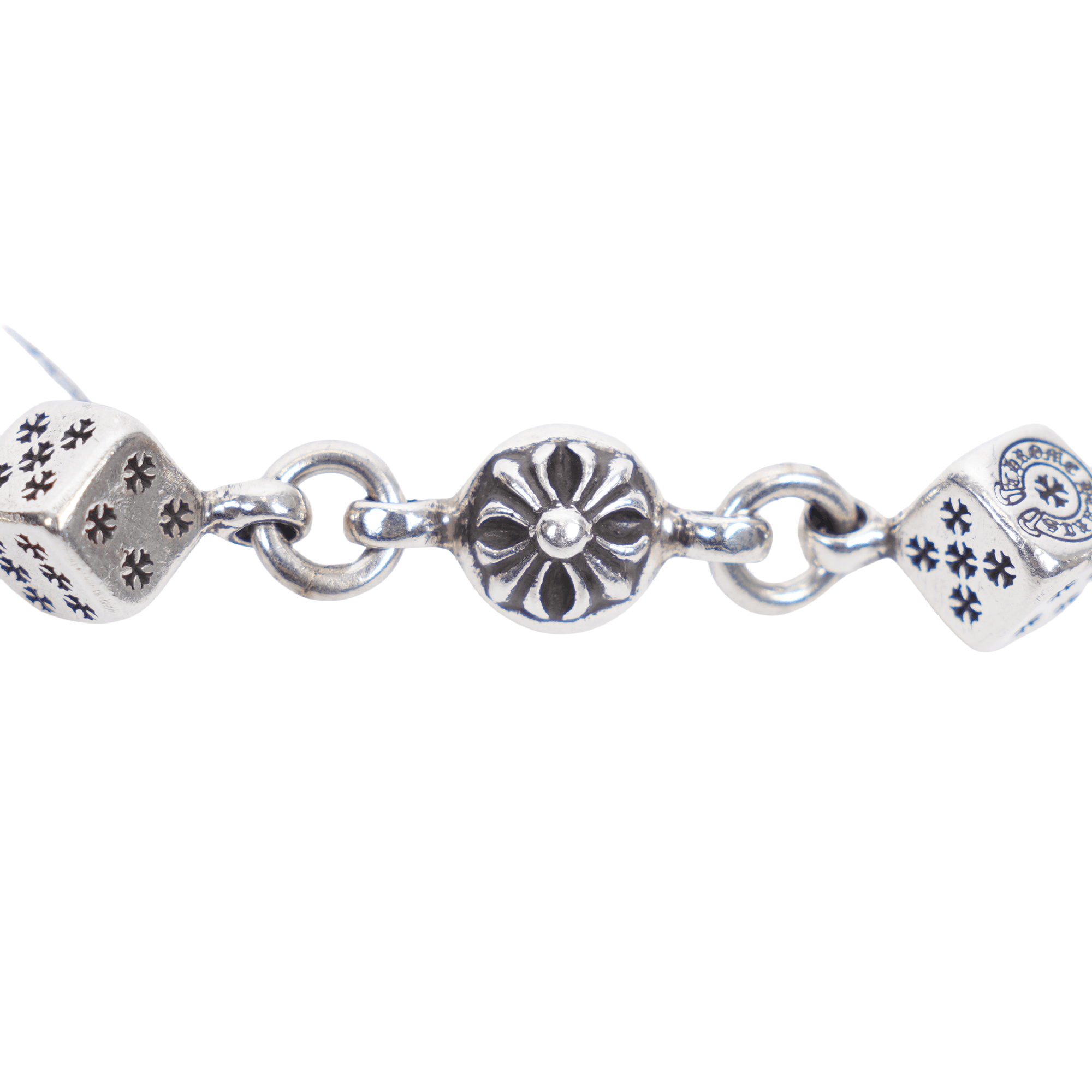 Chrome Hearts Chrome Hearts Dice Wallet Chain Extra Long 26 Link Size ONE SIZE - 5 Thumbnail