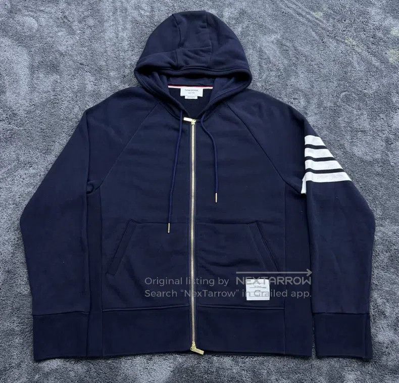 Thom Browne Thom Browne size 6 Blue and green zipper coat Size US XXL / EU 58 / 5 - 1 Thumbnail