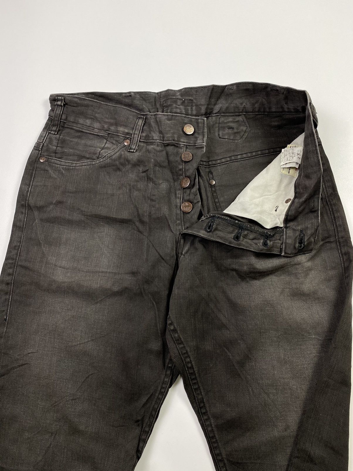 Big John Vintage big john japan buckle back style jeans Size US 33 - 7 Thumbnail