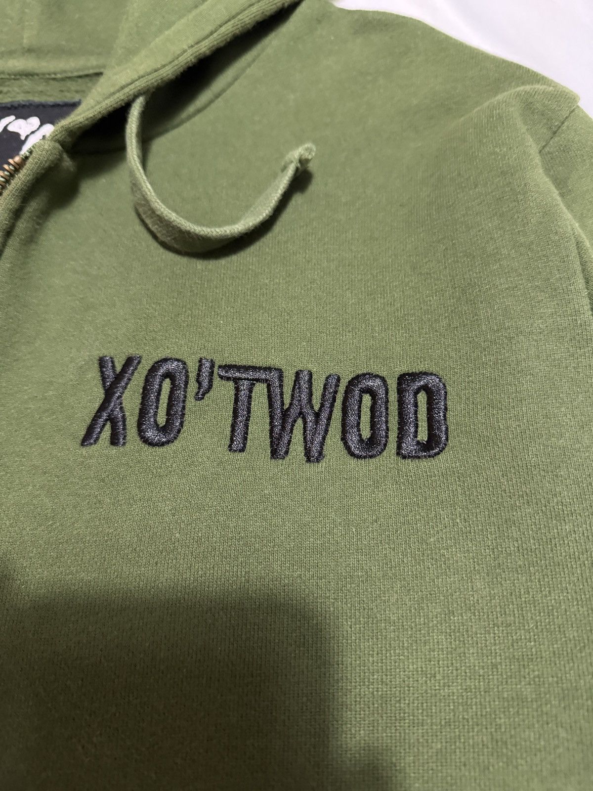 The Weeknd The Weeknd XO Green Zip Up Hoodie 2015 XOTWOD Embroidered Size US S / EU 44-46 / 1 - 3 Thumbnail