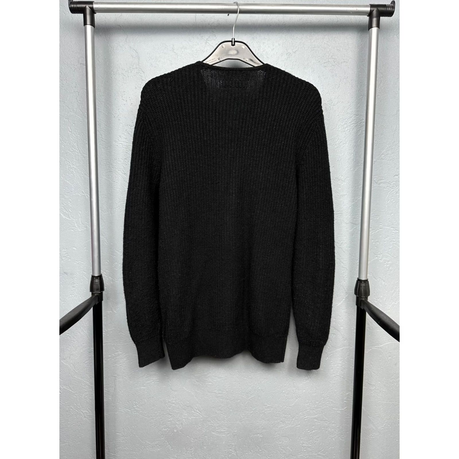 Allsaints Allsaints Mens Lymore Wool Knit Full Zip Sweater XS Black Wool Knit Full Zip Mens XS Black AllSaints Sweater Size US XS / EU 42 / 0 - 5 Thumbnail