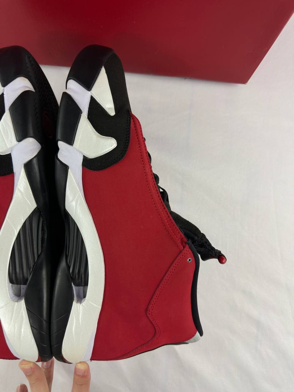 Nike Nike Air Jordan 14 Retro 'Gym Red' 487471-006 Size US 12 / EU 45 - 12 Thumbnail