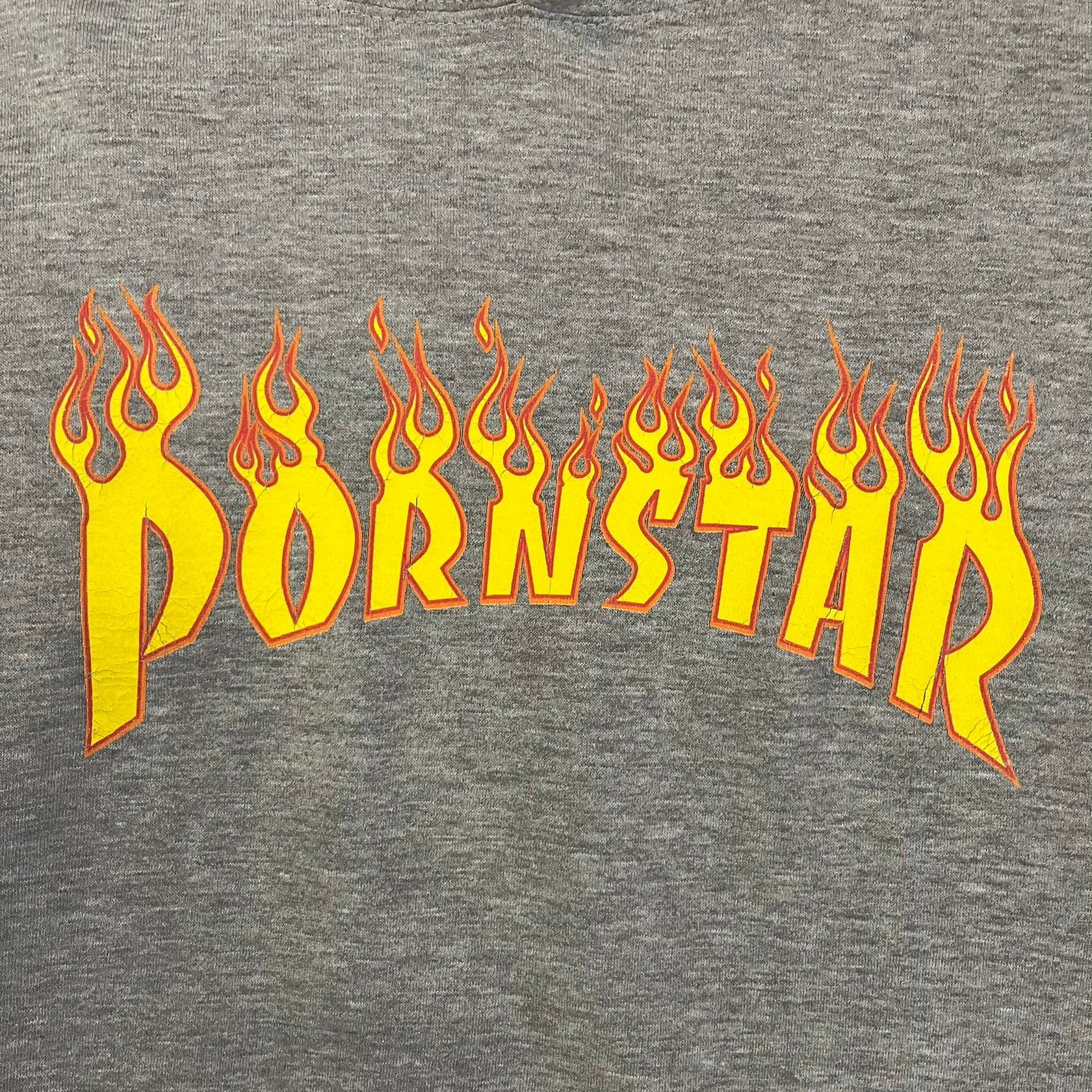 Vintage Porn Star Clothing Trasher 90's Hoodie Size US XL / EU 56 / 4 - 2 Thumbnail