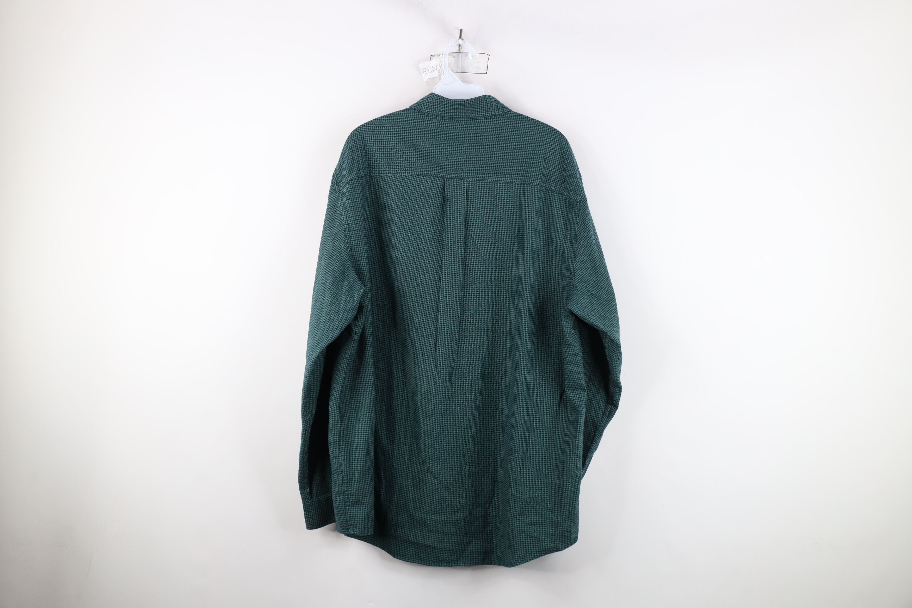 L.L. Bean × Vintage Vintage LL Bean Flannel Collared Button Down Shirt Size US L / EU 52-54 / 3 - 9 Thumbnail