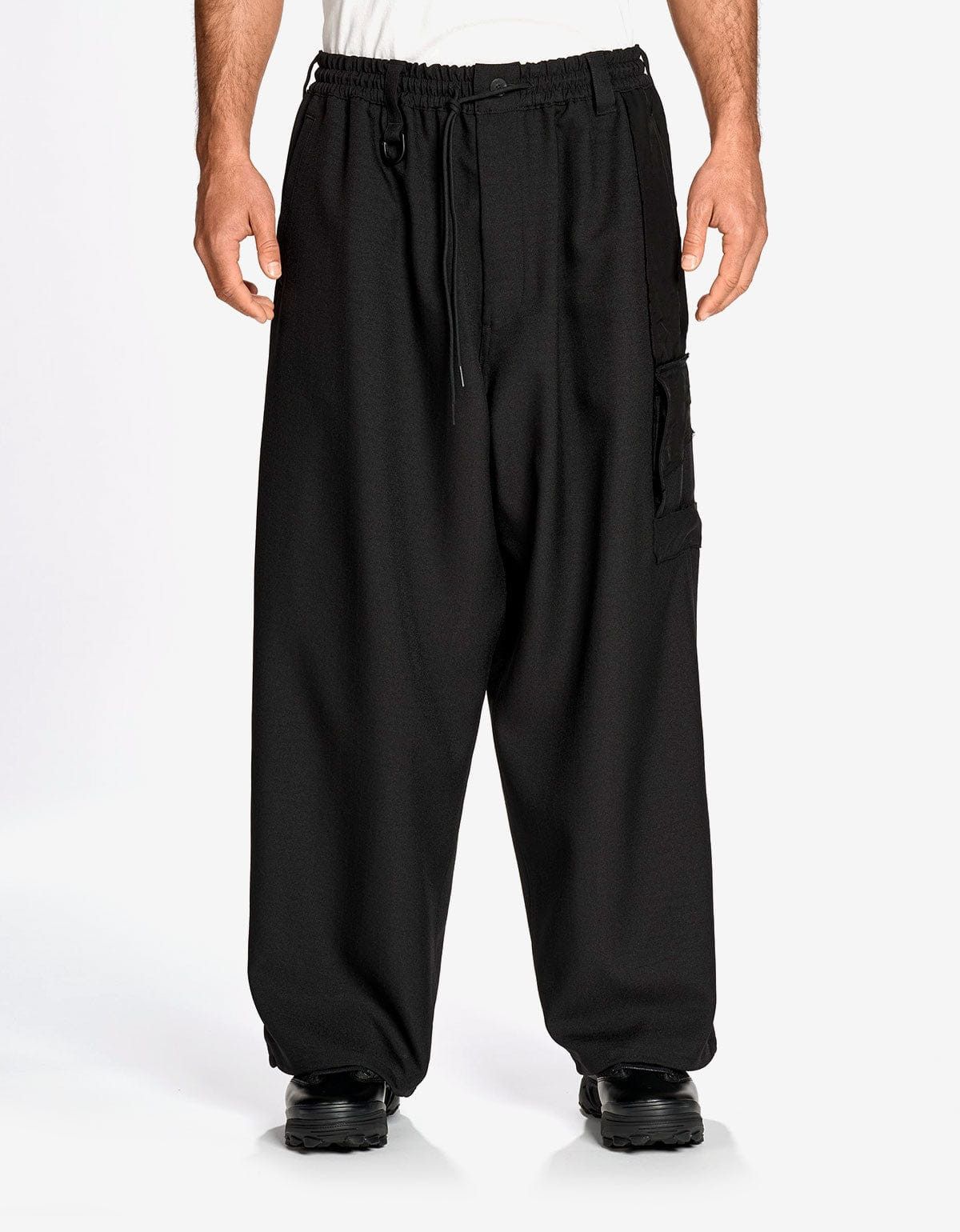 Y-3 Y-3 Black Sport Uniform Straight Pants Size US 36 / EU 52 - 4 Thumbnail