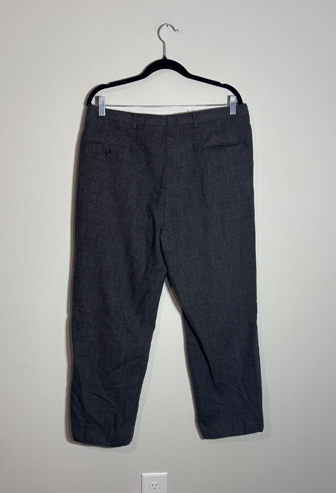 Dior Vintage Christian Dior Wool Trouser Pants 34x28 Size US 34 / EU 50 - 4 Thumbnail