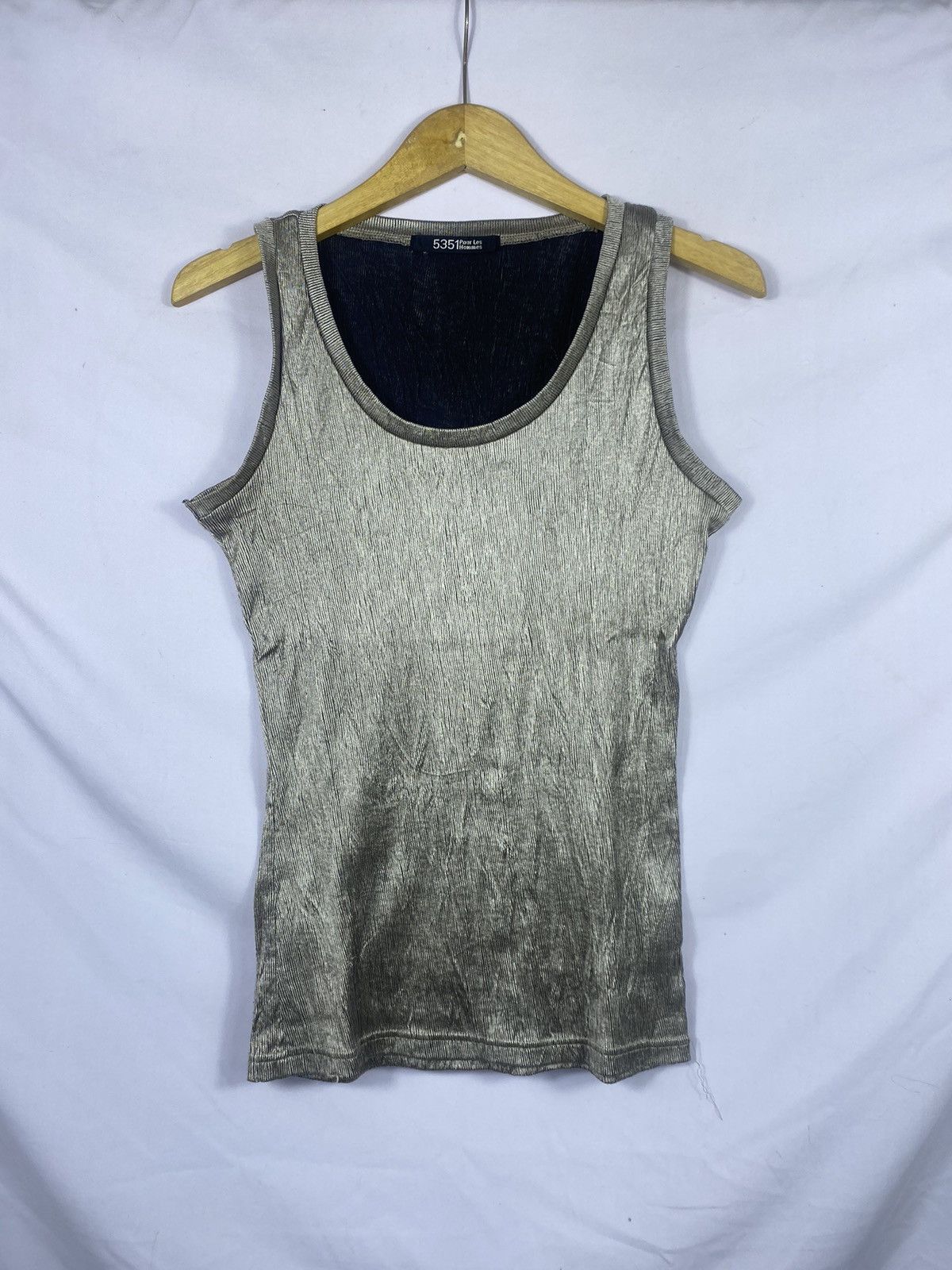5351 POUR LES FEMMES Vintage Tank Top Japan 5351Hommes Lgb Ifsix lgb style Size M / US 6-8 / IT 42-44 - 1 Thumbnail
