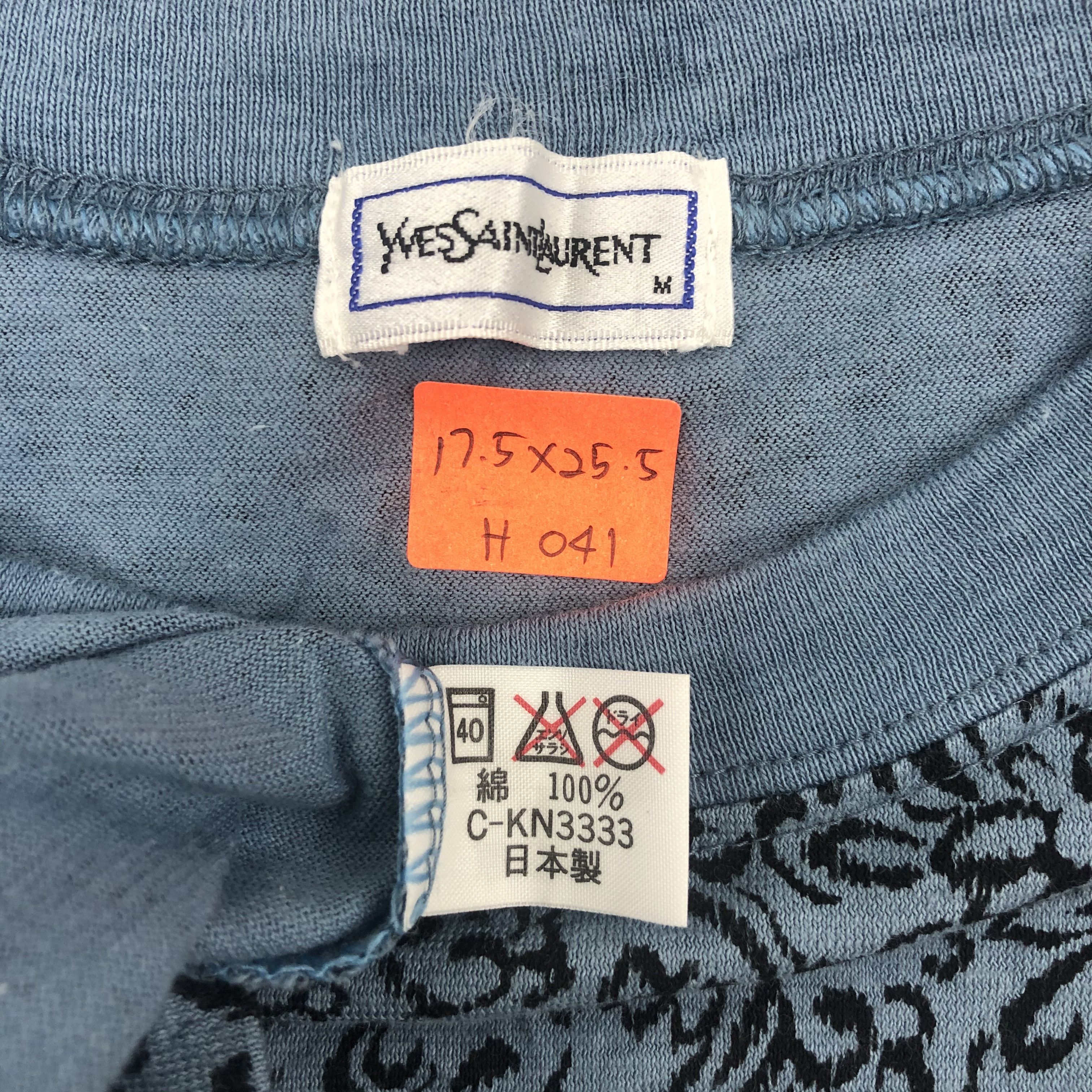 Other Vintage Yves Saint Laurent Tshirt - H041 Size US S / EU 44-46 / 1 - 3 Thumbnail