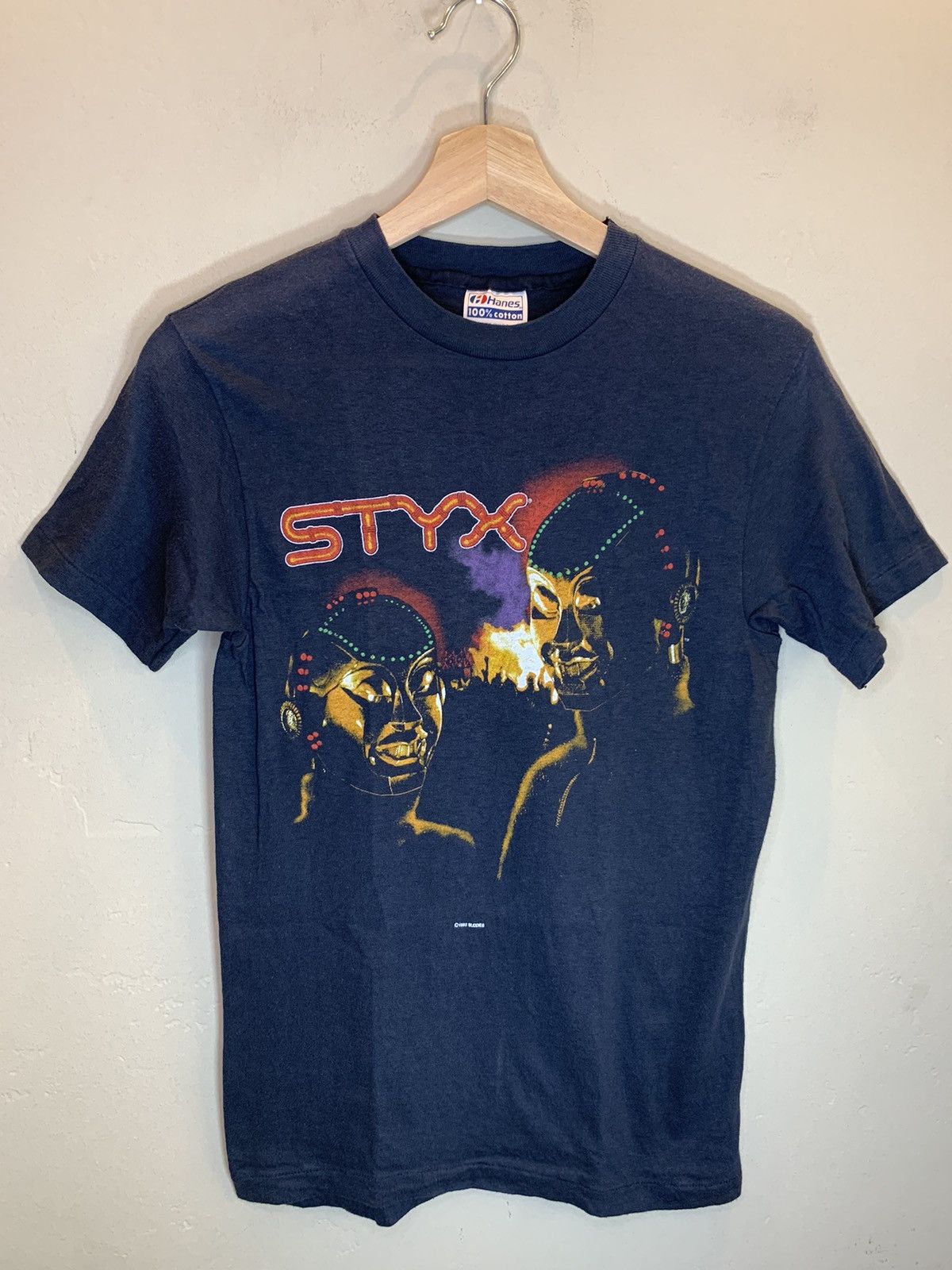 Band Tees *RARE* Vintage 1983 Styx Kilroy Was Here Single Stitch Shirt Size US S / EU 44-46 / 1 - 1 Thumbnail