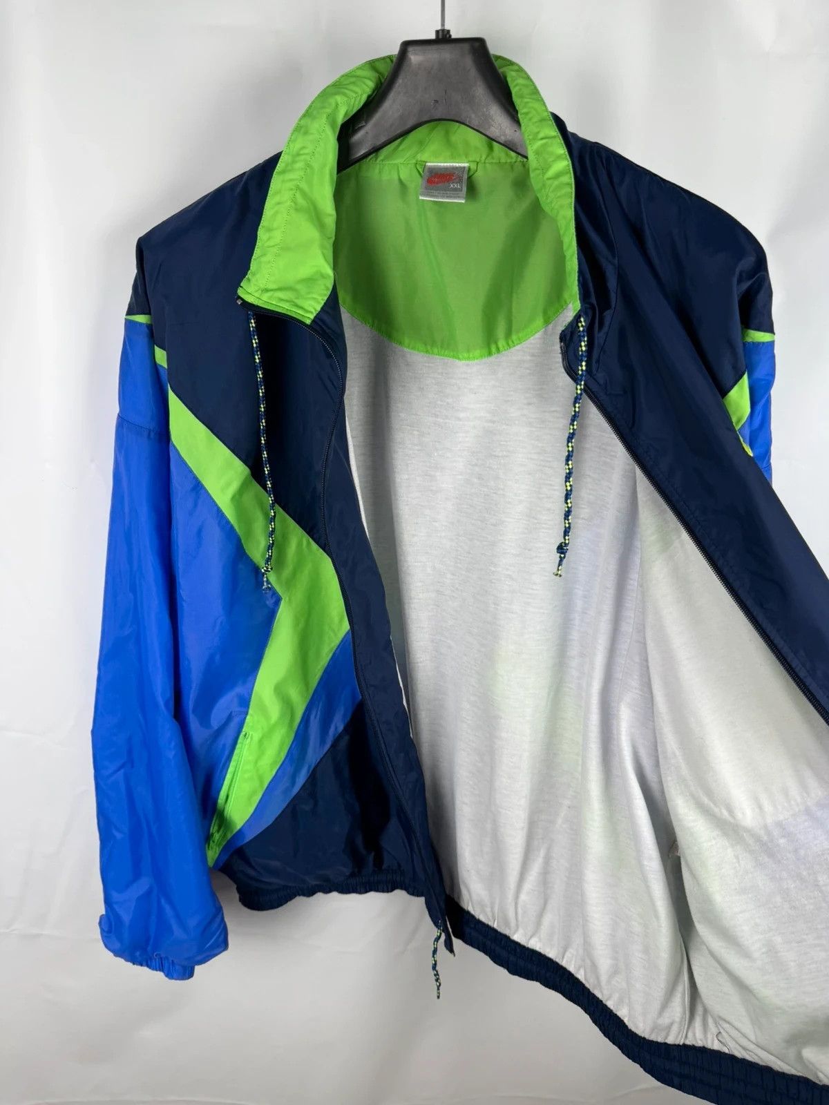 Nike Nike Vintage 80s Windbreaker Jacket size XXL Size US XXL / EU 58 / 5 - 12 Thumbnail