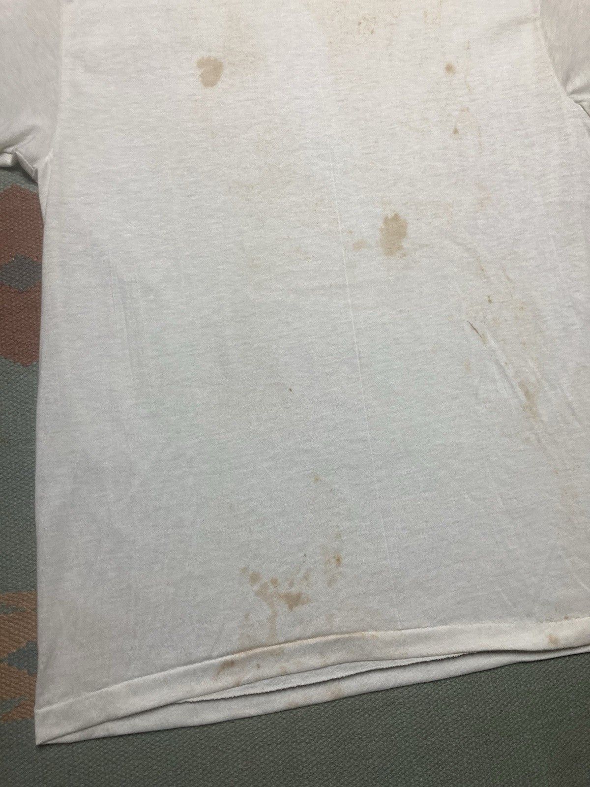 Sears × Vintage 70s blank white t shirt sears grunge soft worn thin XL Size US XL / EU 56 / 4 - 2 Thumbnail