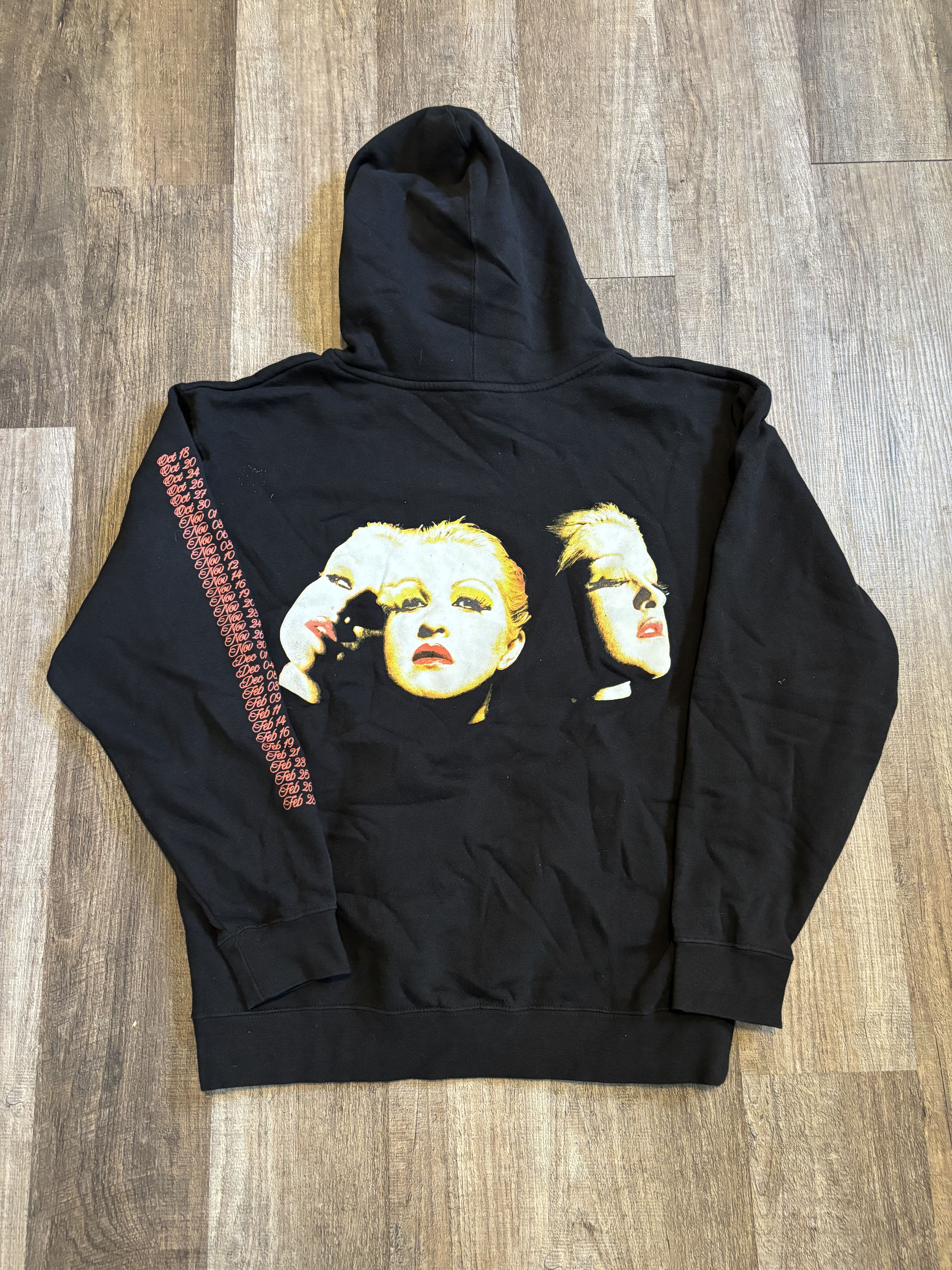 Band Tees Cyndi Lauper 'Girls Just Wanna Have Fun' Farewell Hoodie Size US L / EU 52-54 / 3 - 3 Thumbnail