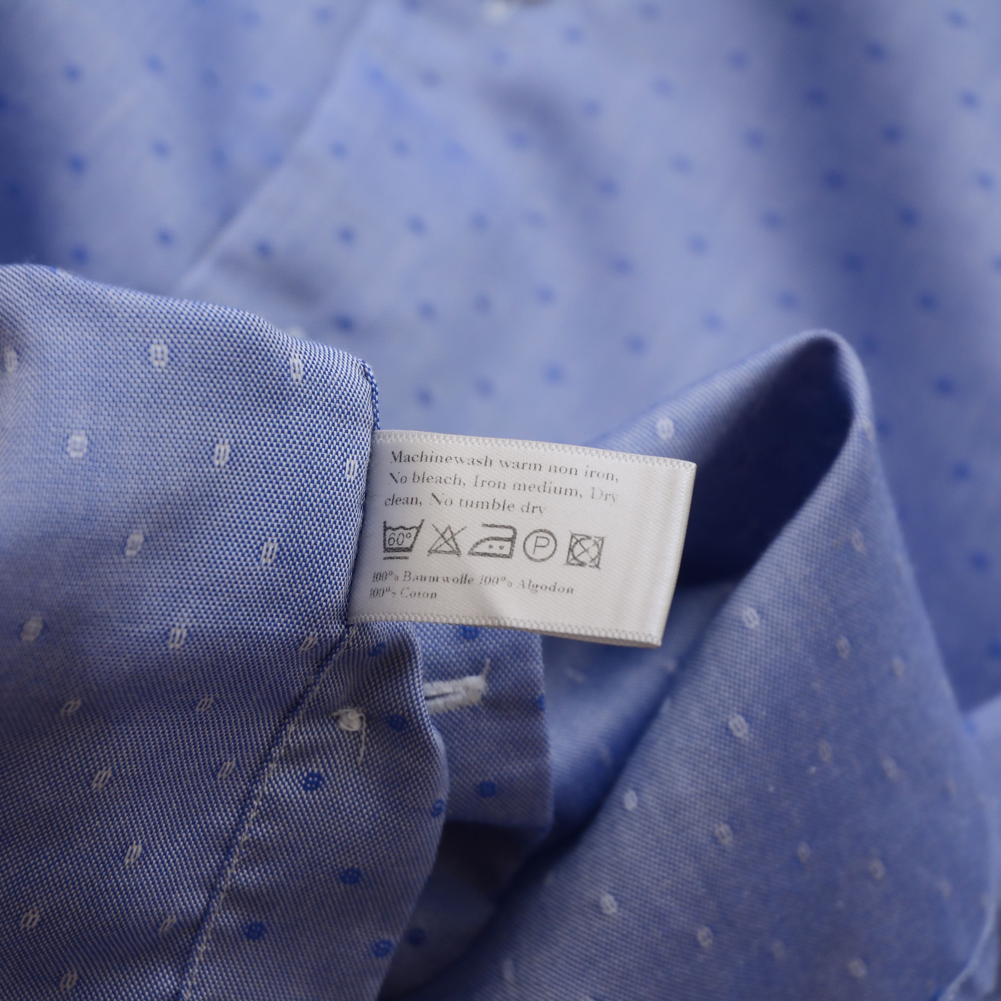 Eton Eton Contemporary Shirt size 16 41 Blue Mini Owl Print Size US L / EU 52-54 / 3 - 14 Thumbnail