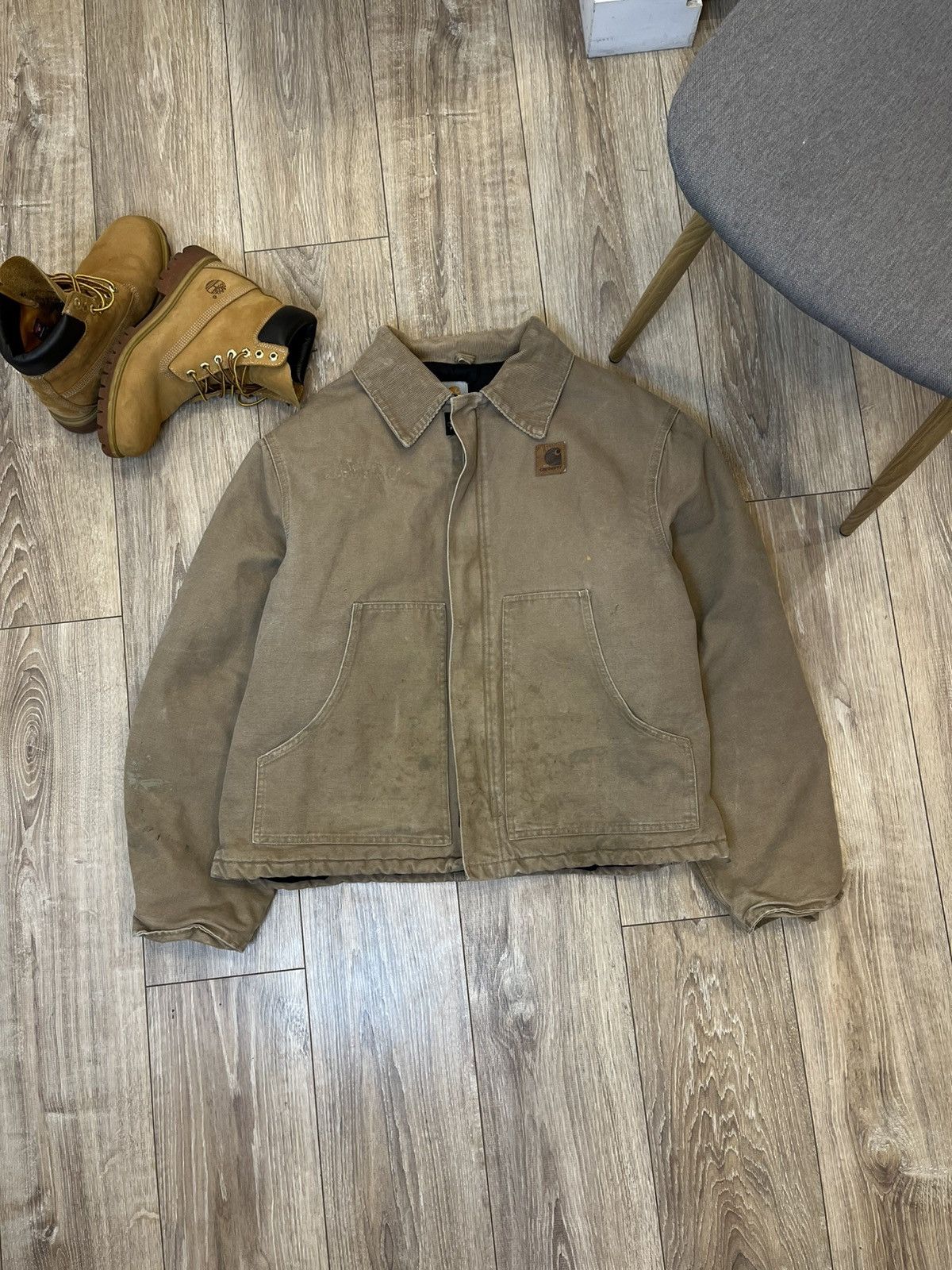 Carhartt carhartt jacket j76 stn vintage faded | Grailed