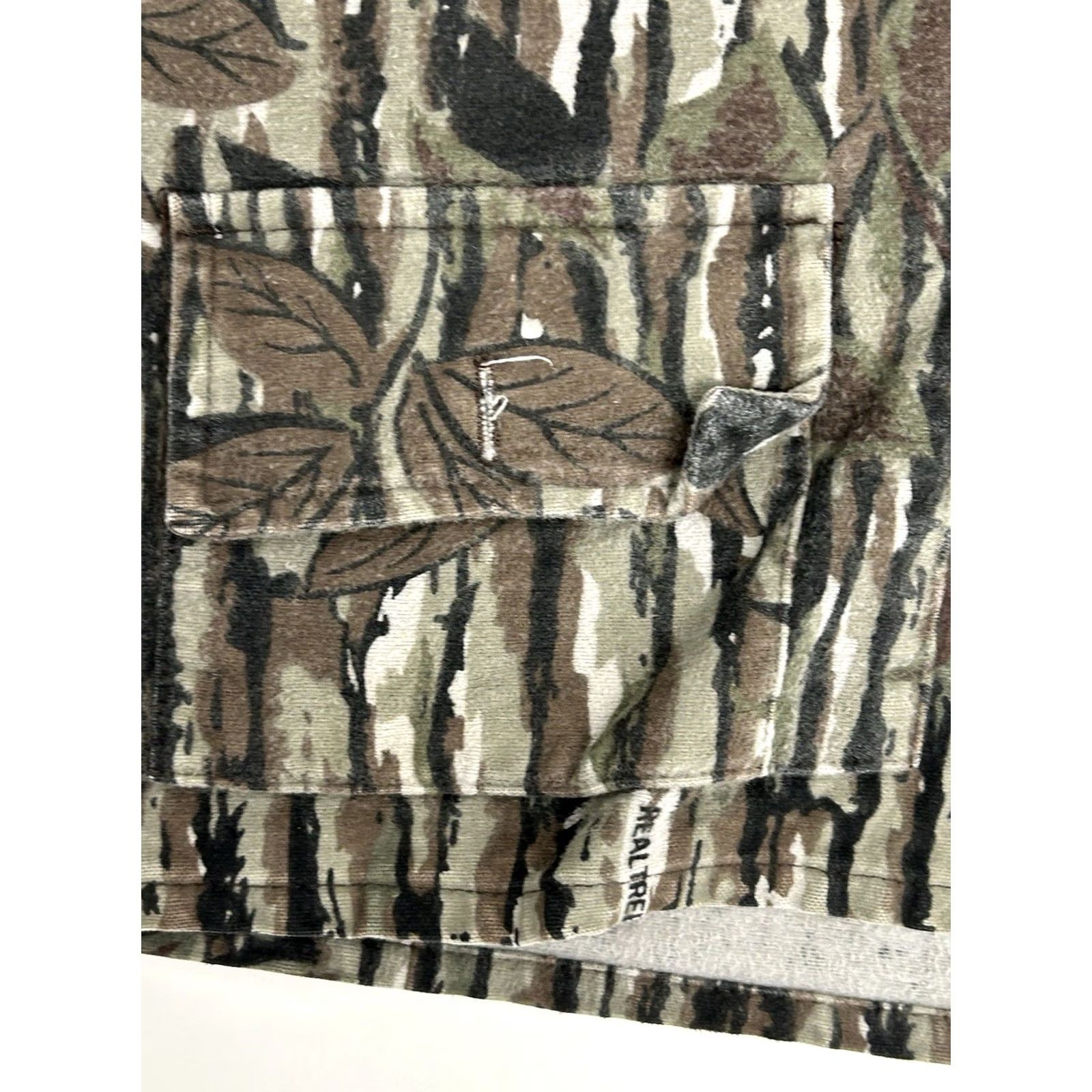 Realtree VINTAGE Realtree Camo Jacket Mens XL 90s Hunting Outdoor Red Head USA Treebark Zip Cotton Size US XL / EU 56 / 4 - 7 Thumbnail